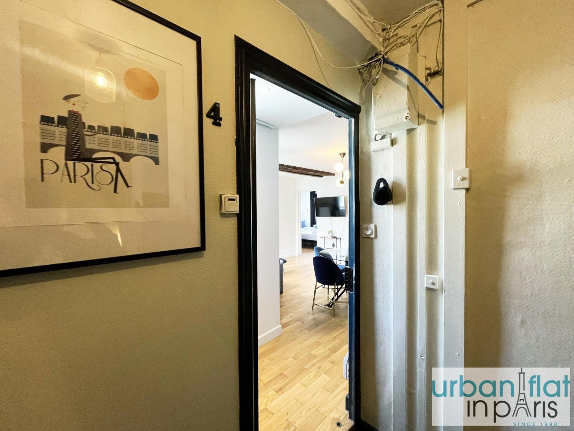 Apartment Urban Flat 176 - Charming 3 Bedroom In Montorgueil Paris