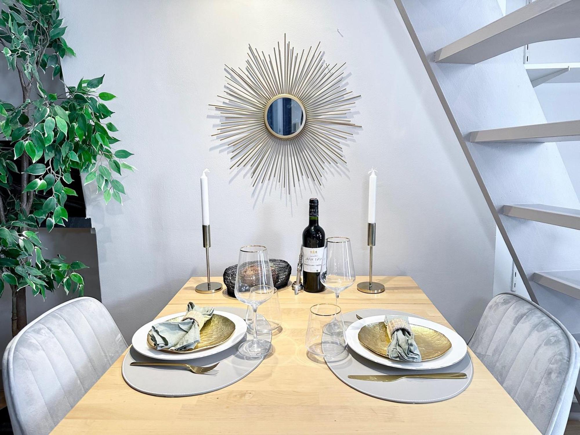 Stylish Duplex In Front Of Buttes-chaumont Apartment Paris