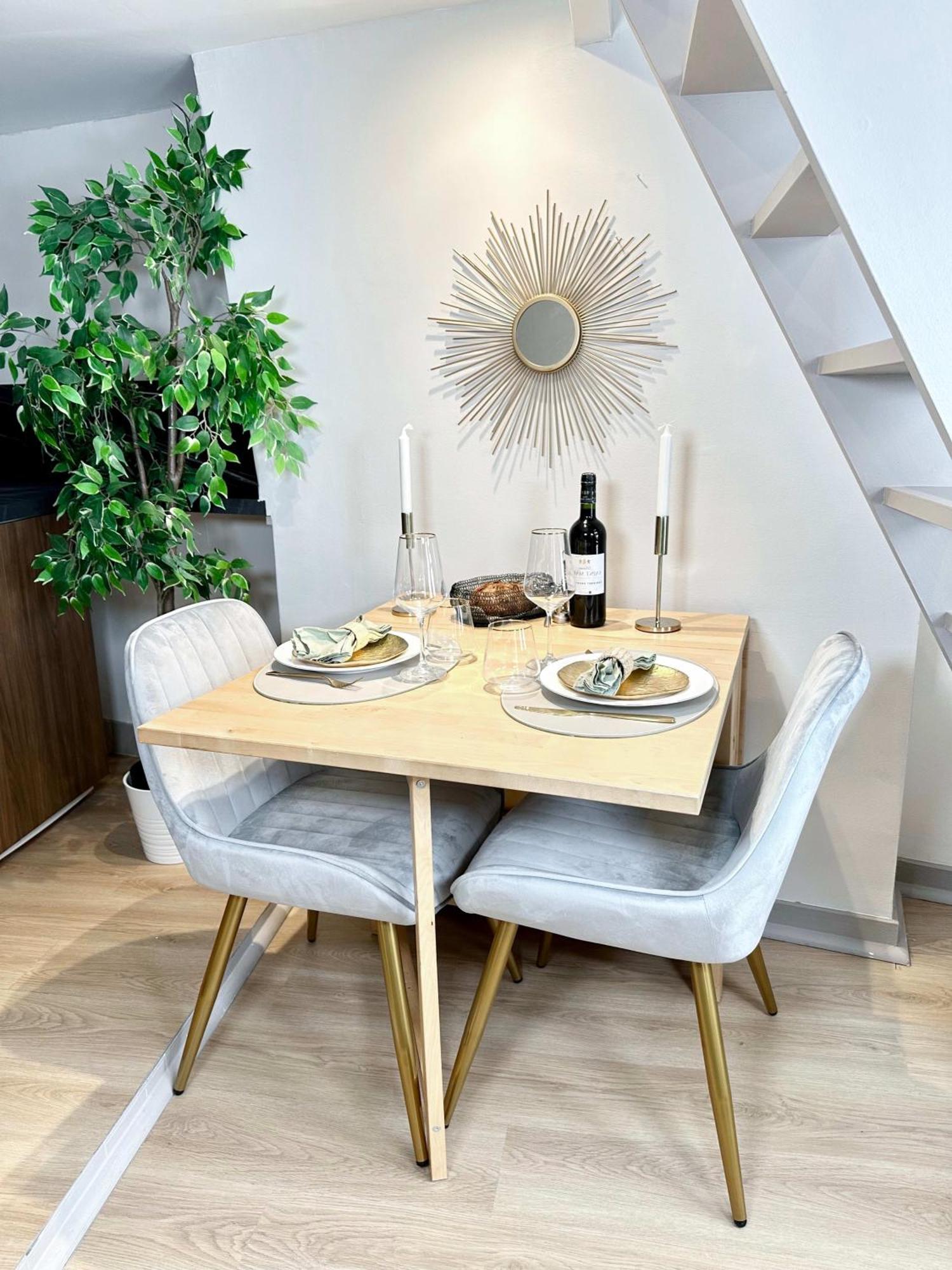 Stylish Duplex In Front Of Buttes-chaumont Apartment Paris