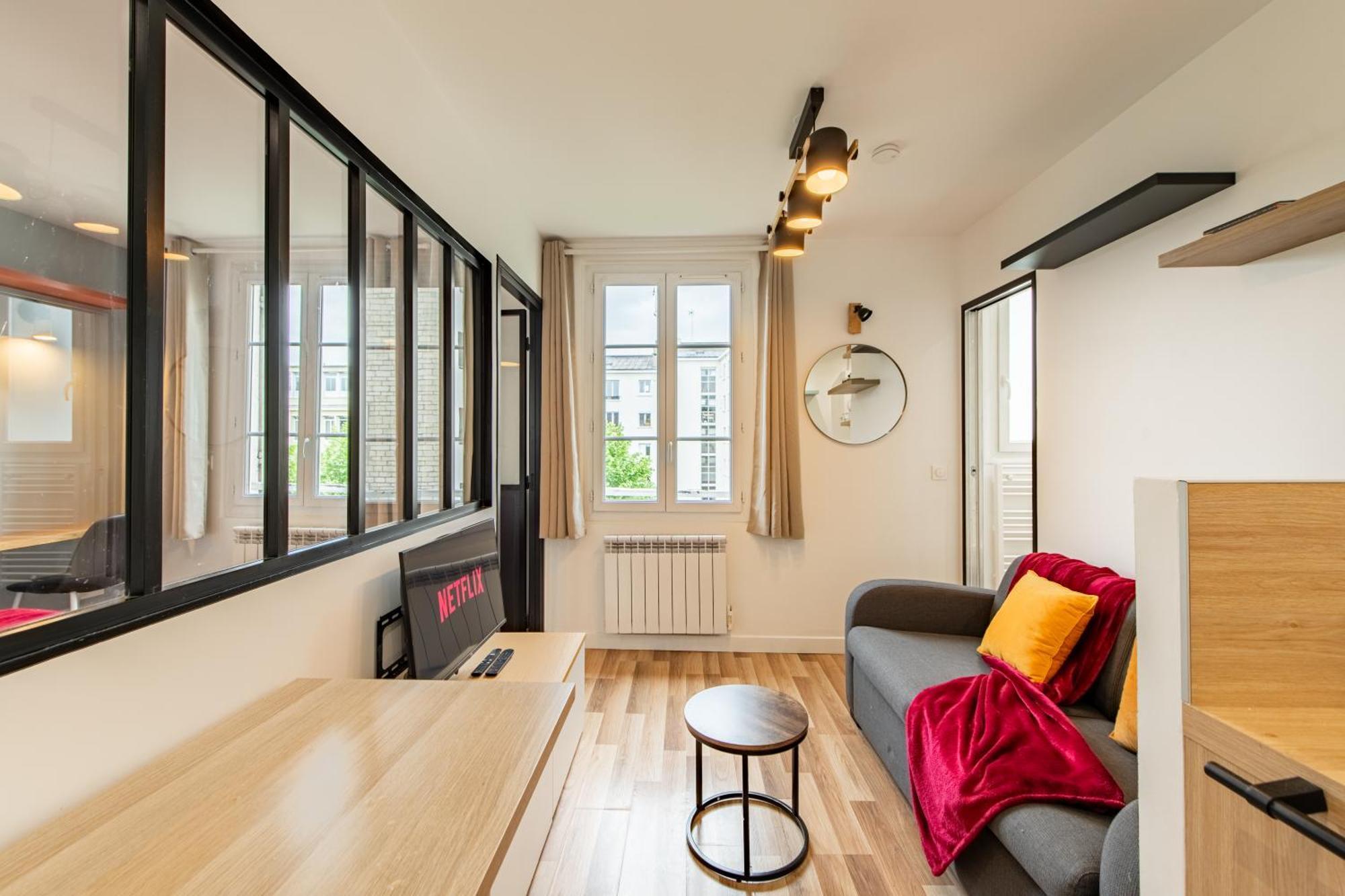 Appartement Cozy 1-bedroom With All Amenties In Montmartre