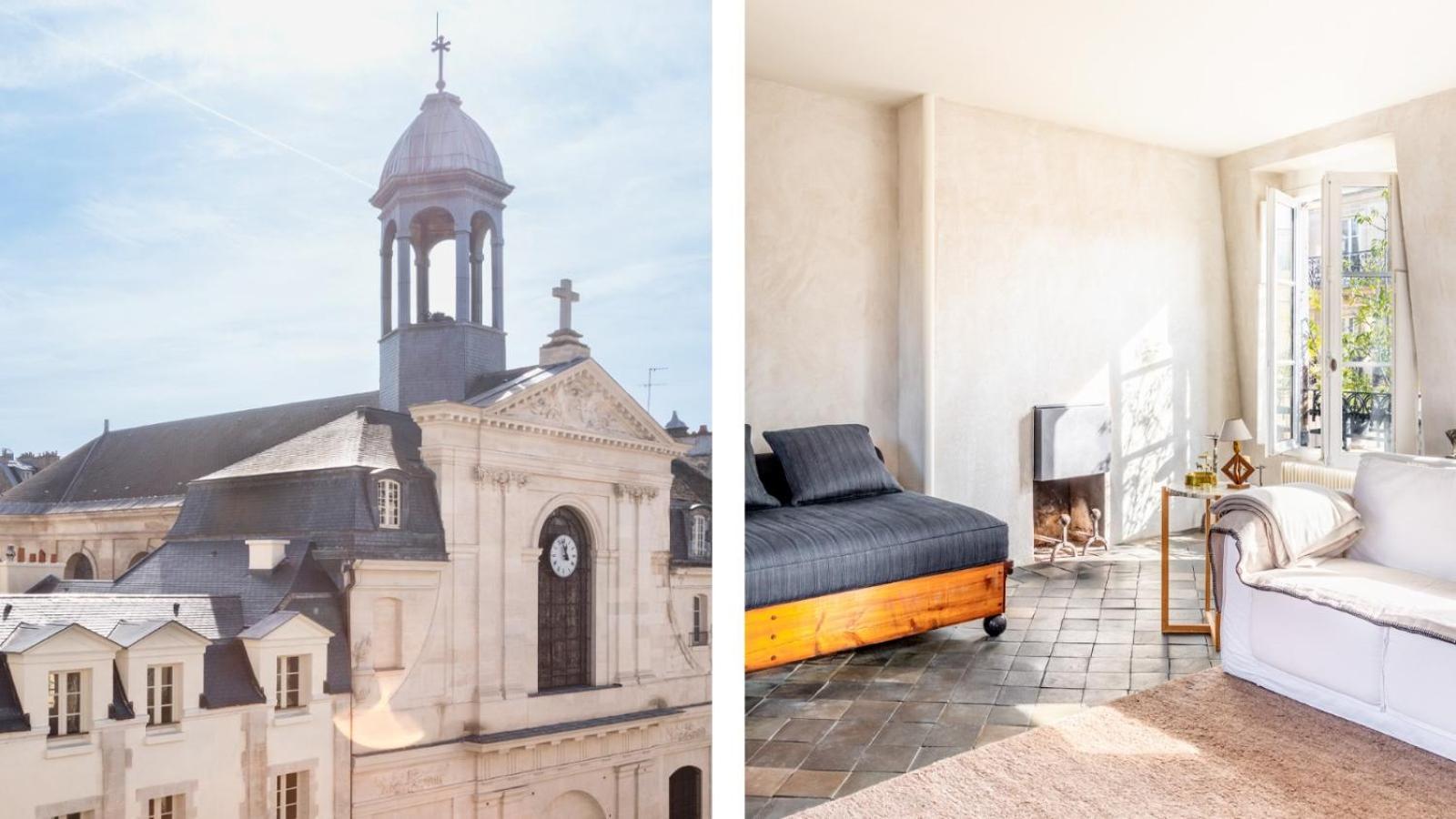 Famous Parisian Designer's Pied-a-terre In Le Marais Apartment