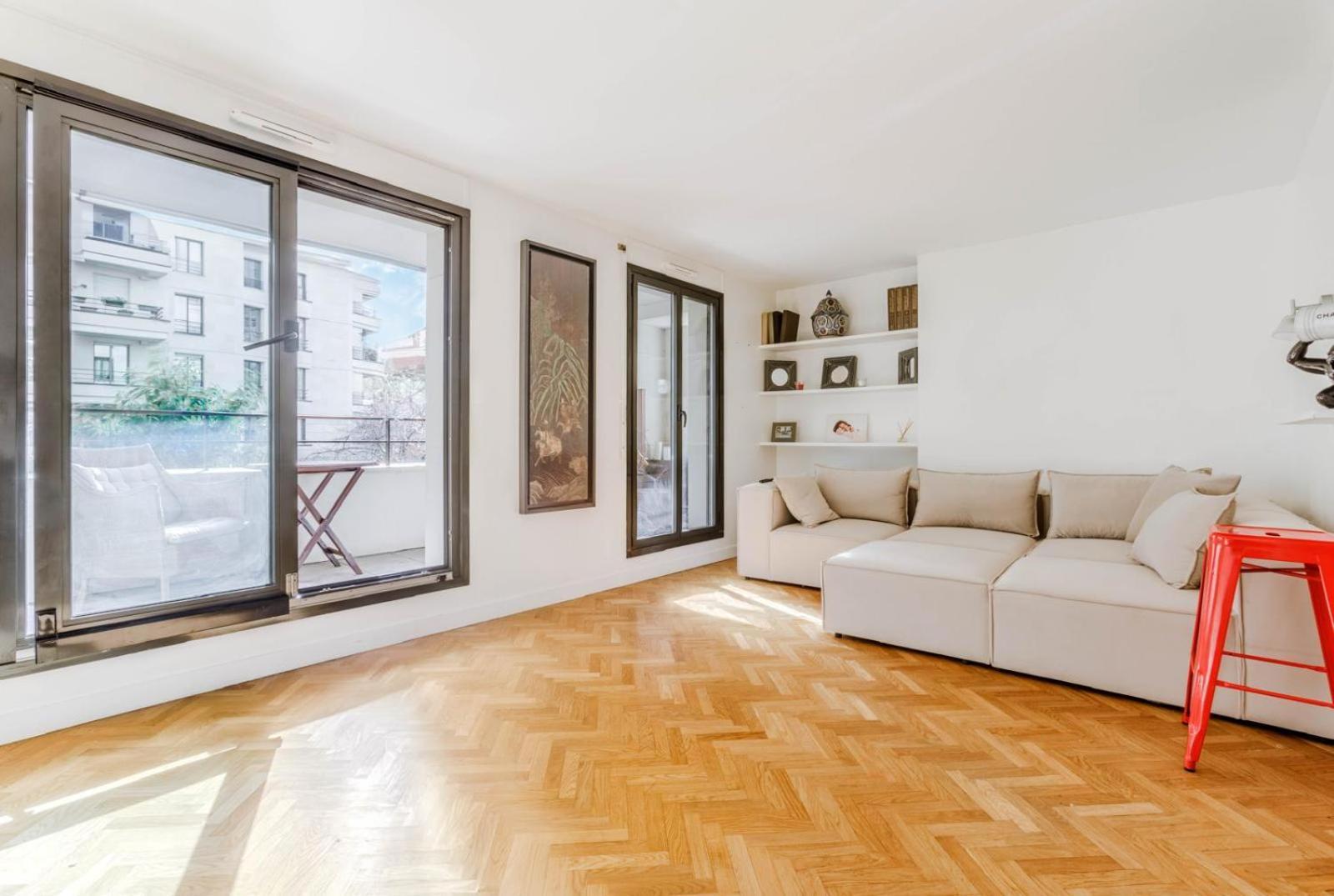 Grand Studio Moderne Tour Eiffel Apartment