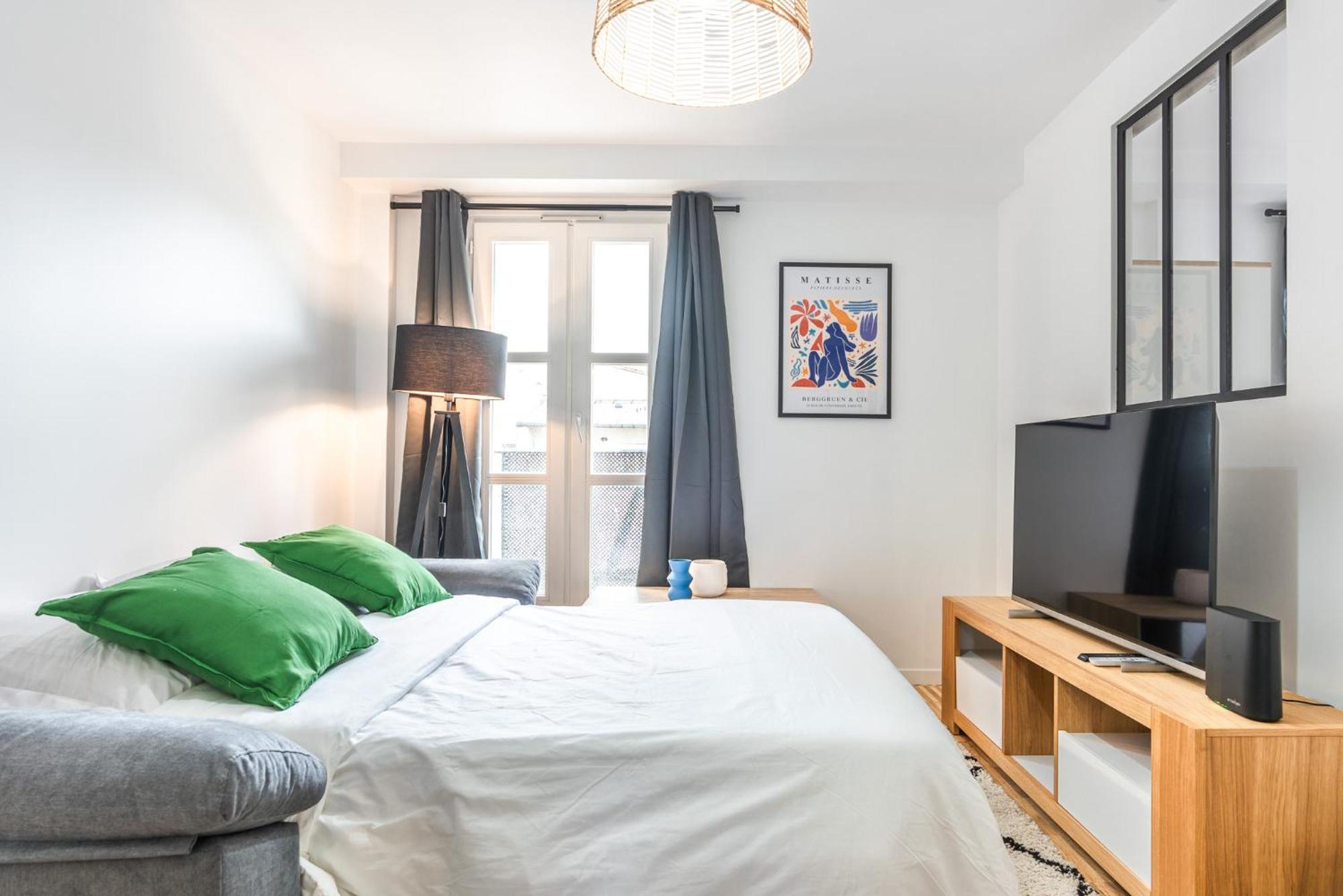 Design - 6 Guests - Buttes Chaumont Appartement