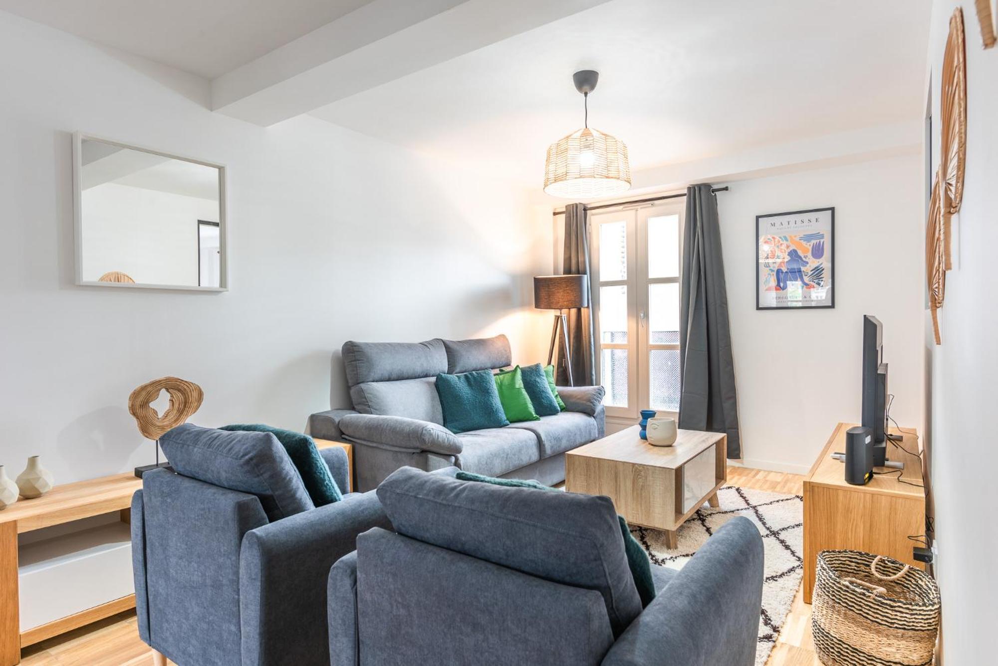 Appartement Design - 6 Guests - Buttes Chaumont *