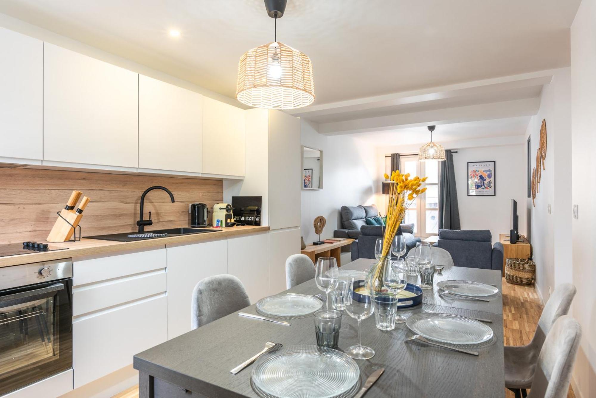 Design - 6 Guests - Buttes Chaumont Appartement *