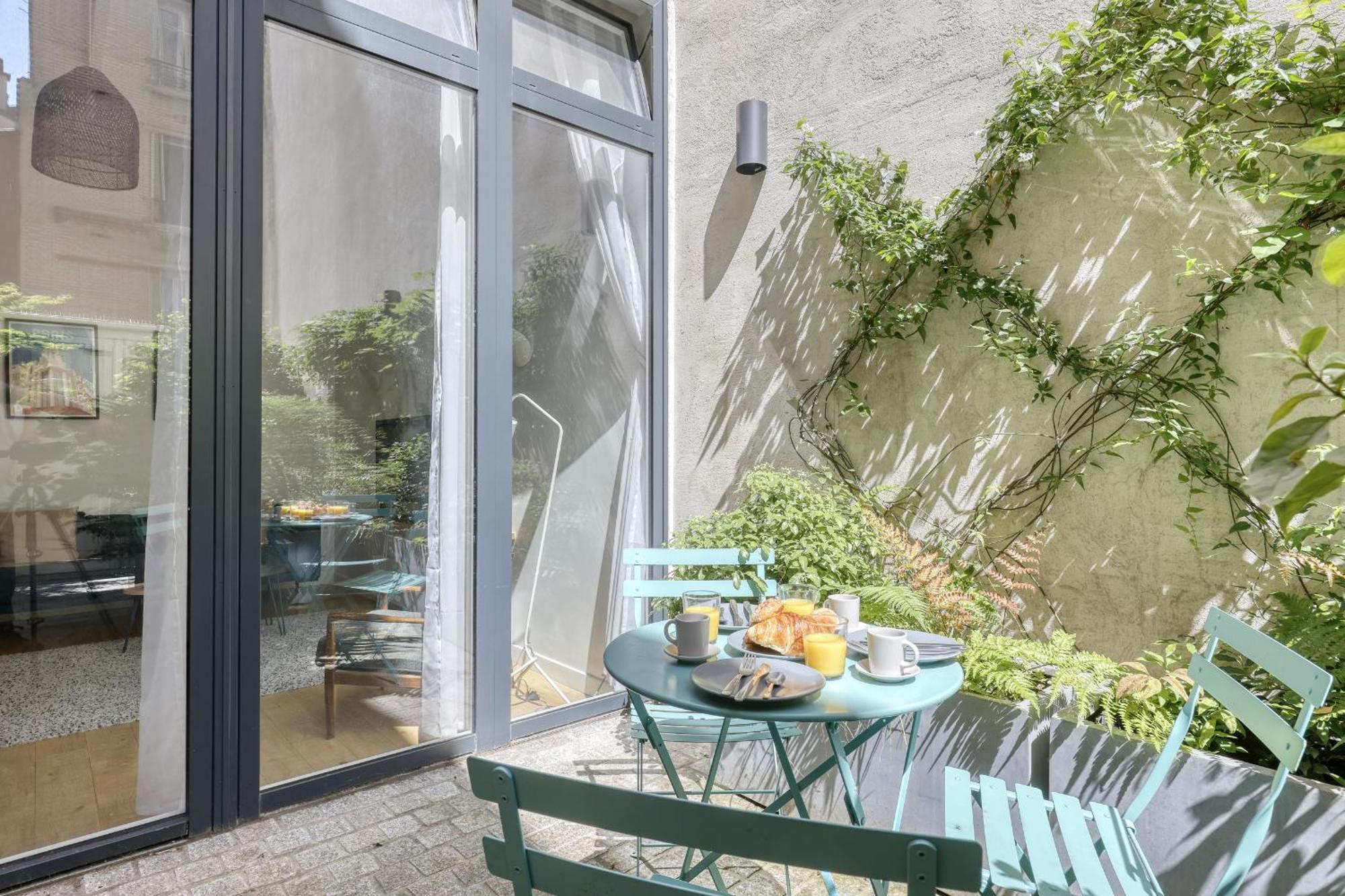 Les De Montmartre - Secret Courtyard Appartement