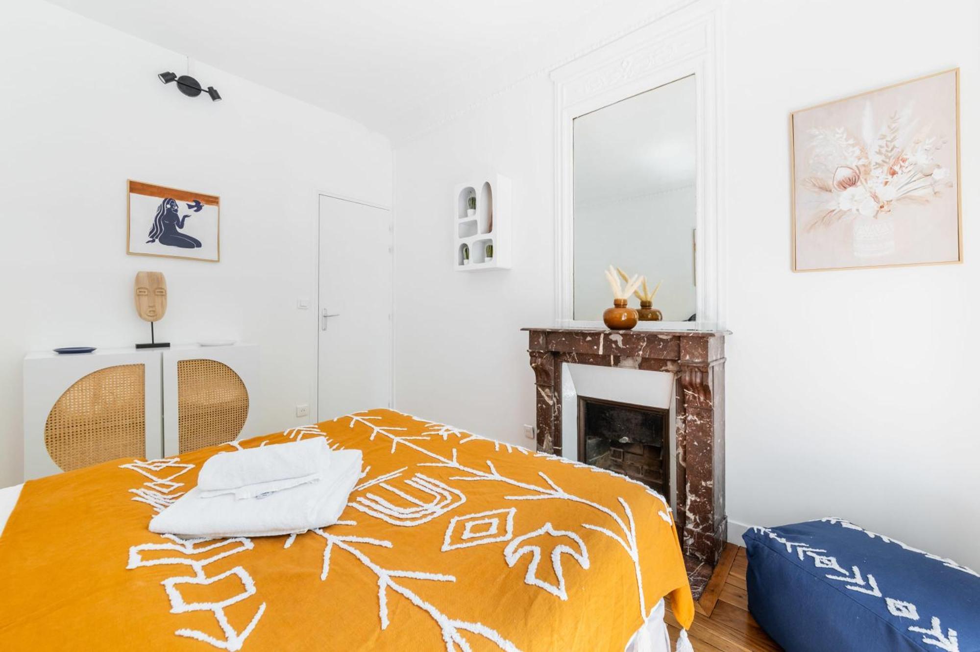 Apartment 2 Pieces Refait Neuf Metro Jaures - 19 - 4p - Flat-guest Paris