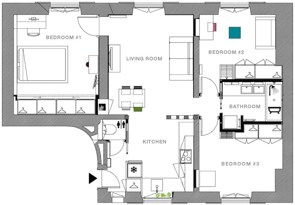 Apartment Vivez Paris En Famille - 3 Chambres By 93 Laf *
