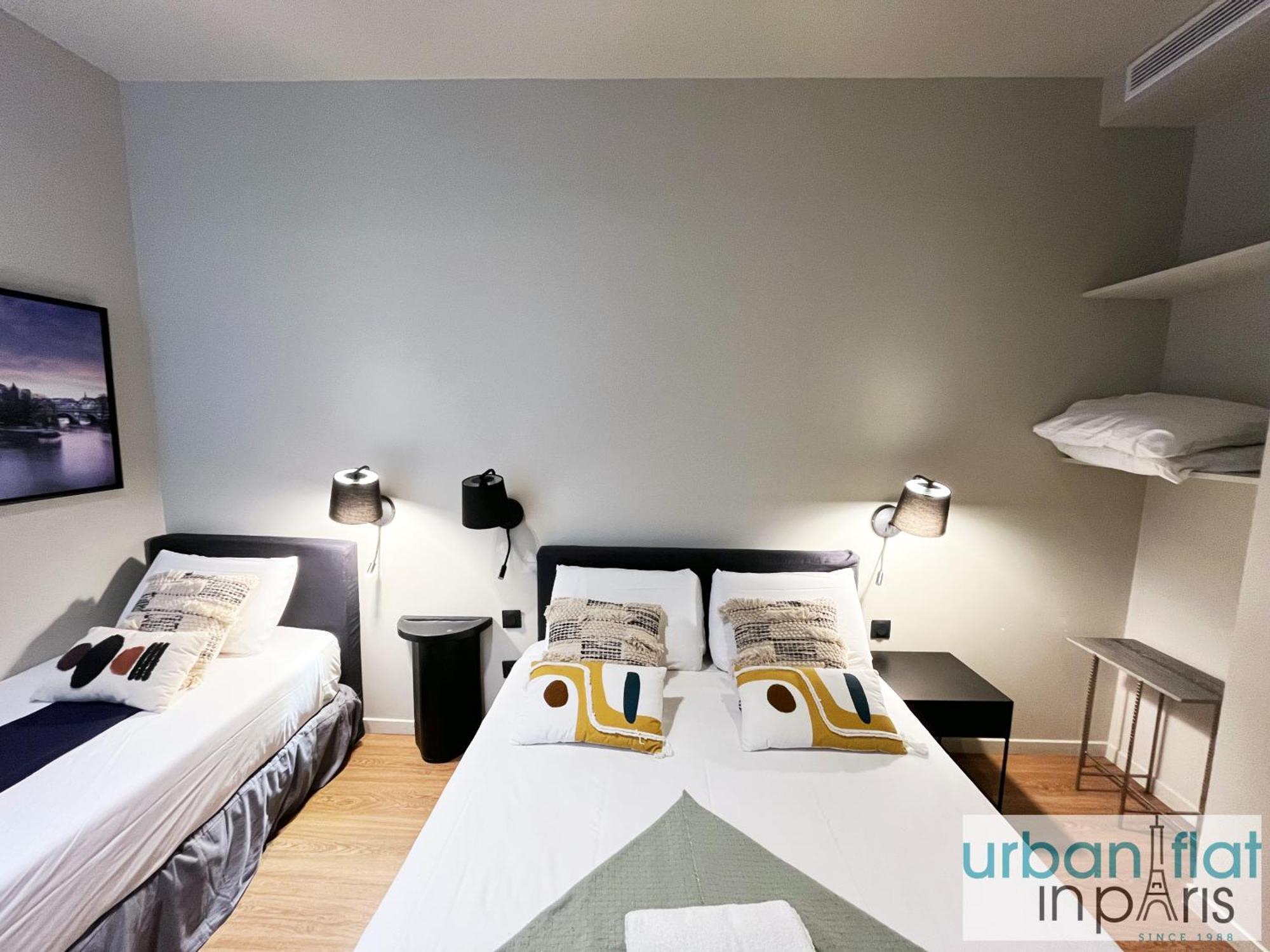 Urban Flat 110 - Luxury 3 Bedroom Near Galeries Lafayette Appartement Paris