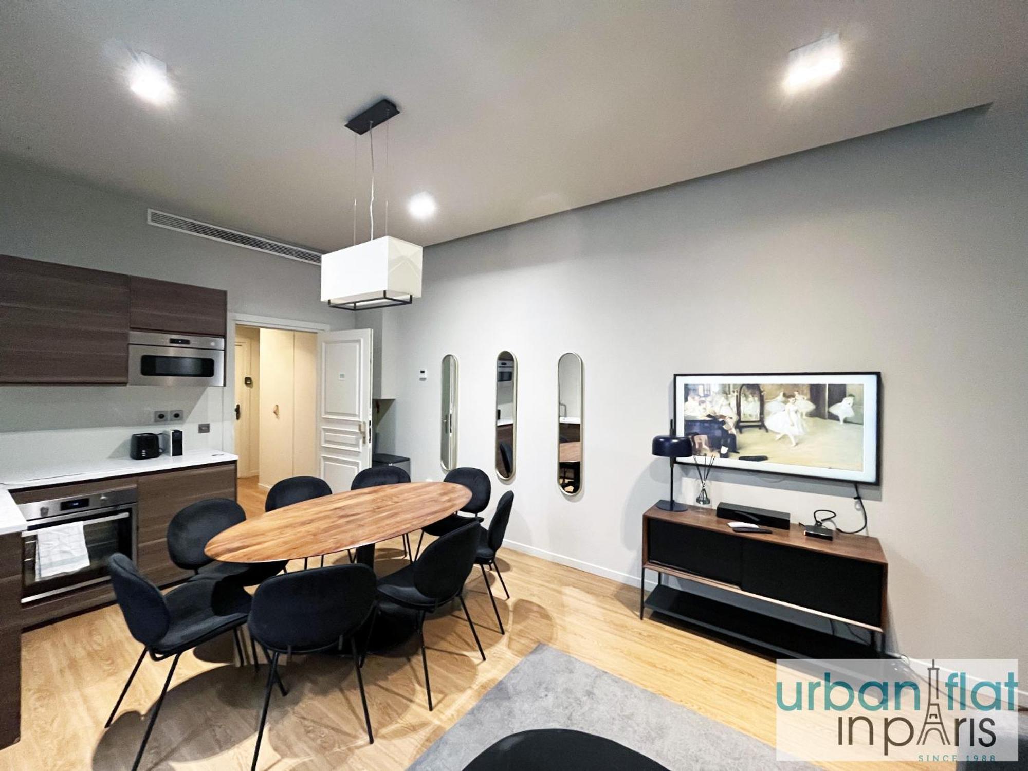 Urban Flat 110 - Luxury 3 Bedroom Near Galeries Lafayette Appartement Paris