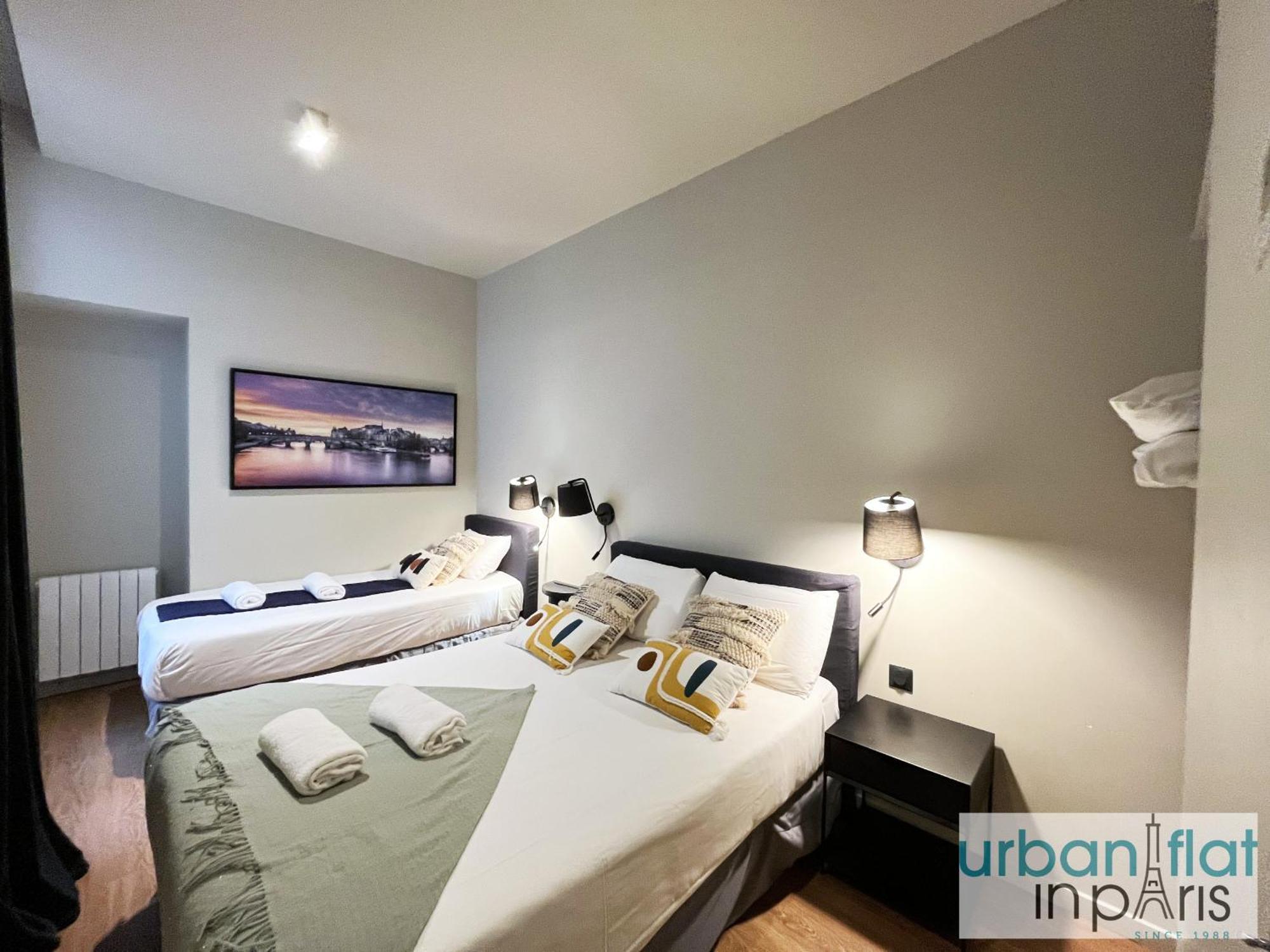 Appartement Urban Flat 110 - Luxury 3 Bedroom Near Galeries Lafayette Paris