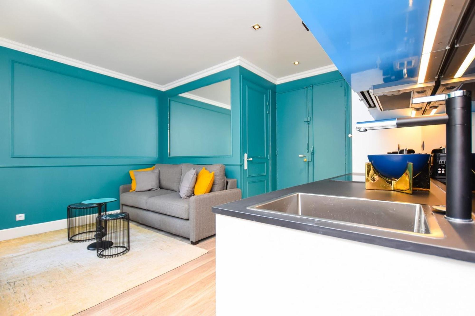 Appartement Cozy - 2br-7p- Opera House Paris