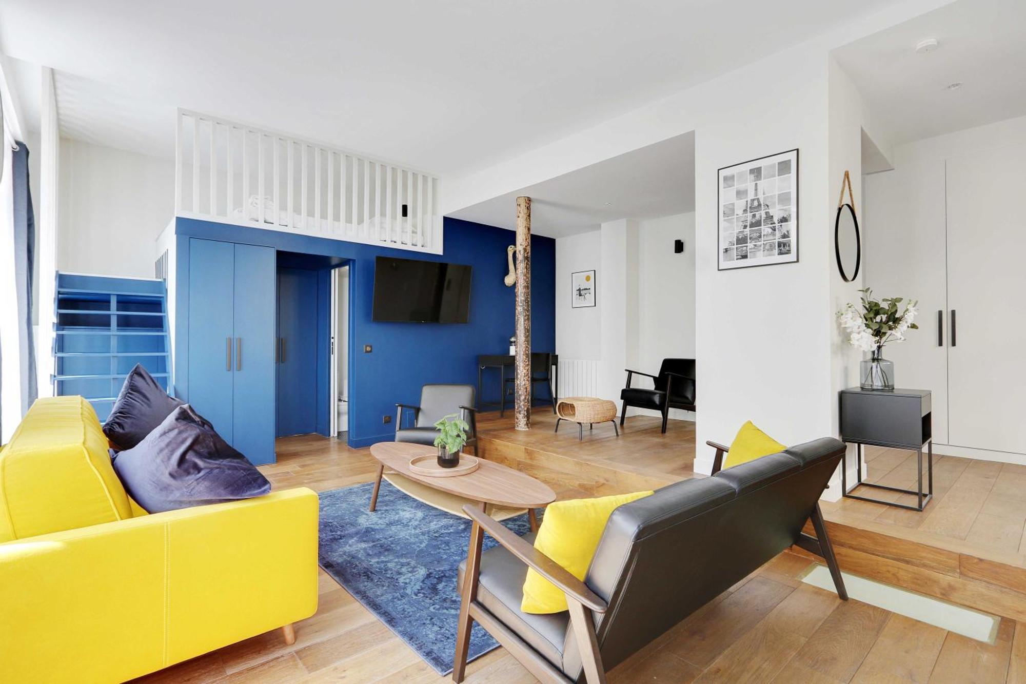Modern Loft - 2br-8p - Place De La Republique Appartement *