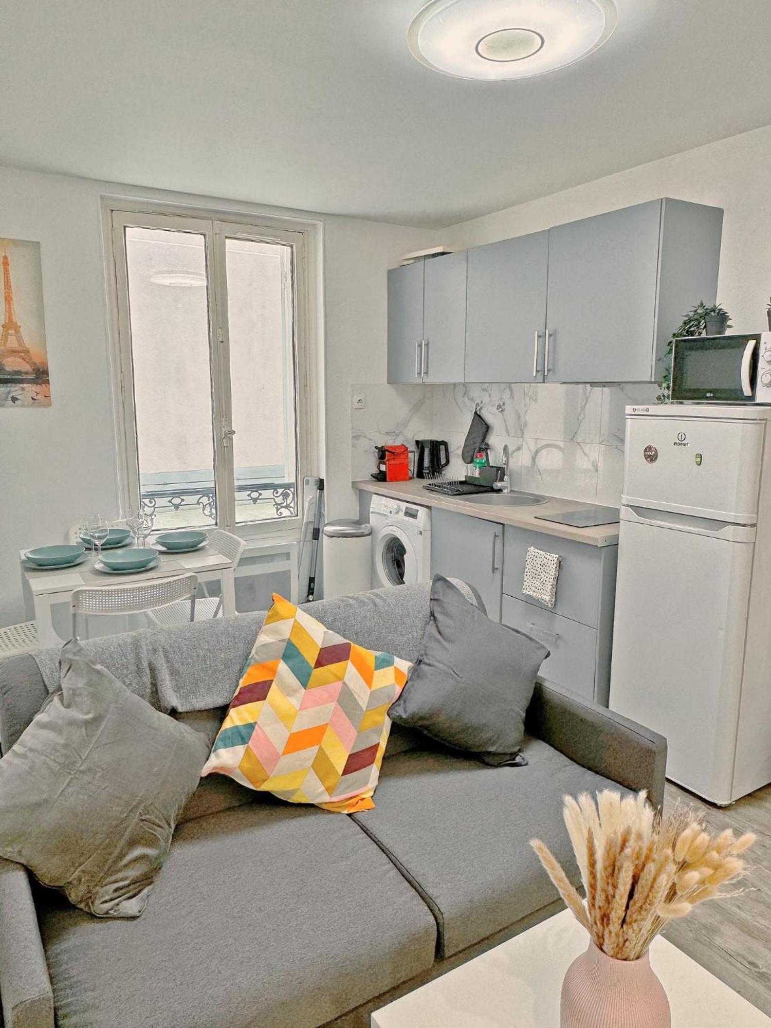 Appartement 2 Minutes Metro Pasteur 15th Cosy Free Parking Paris
