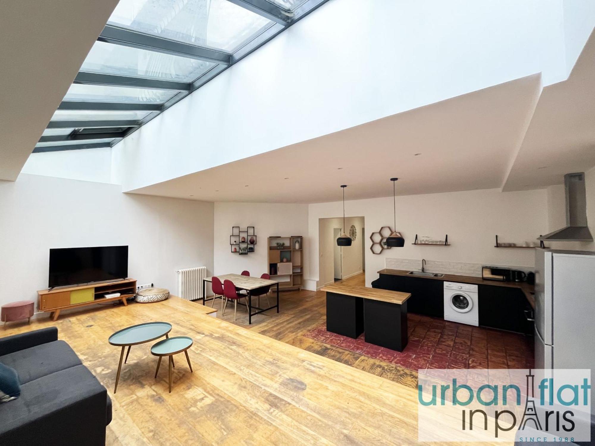 Appartement Urban Flat 186 - Spacious 3 Bedroom Flat In Paris