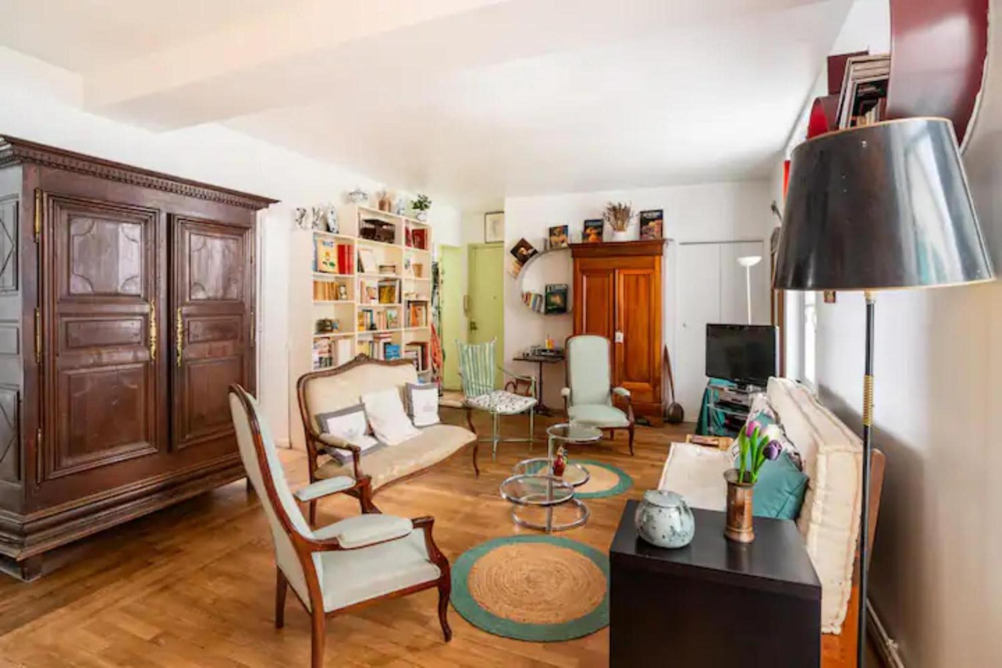 Appartement Vintage 2bd With Patio In Montmartre