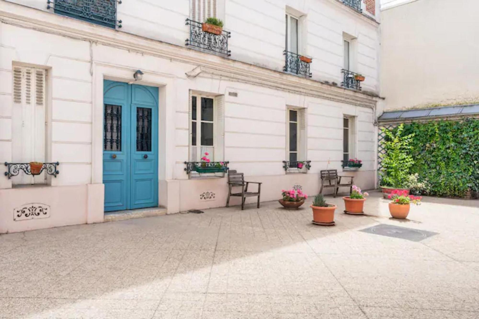 Appartement Vintage 2bd With Patio In Montmartre