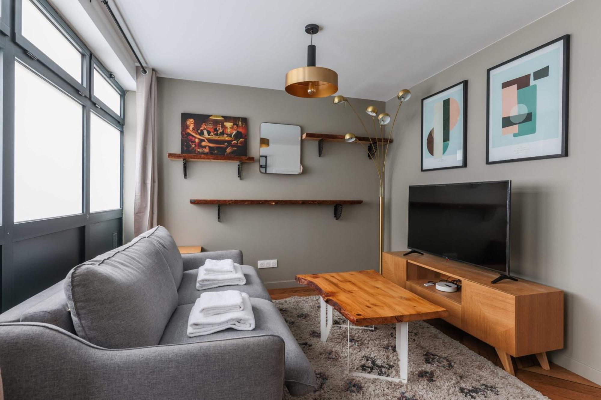 Cosy - 1br-4p - Near Nation Appartement *