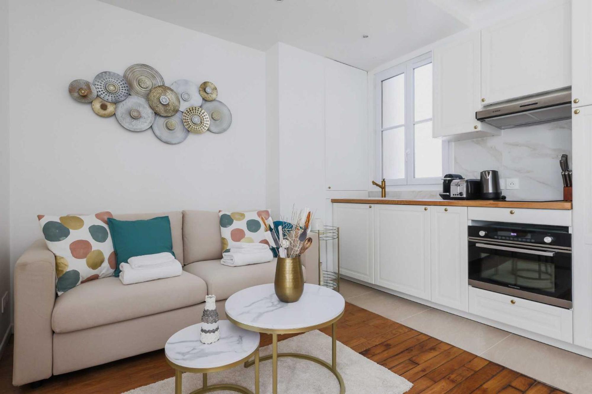 Apartment Cosy And Chic -1bd-4p- Auteuil Paris