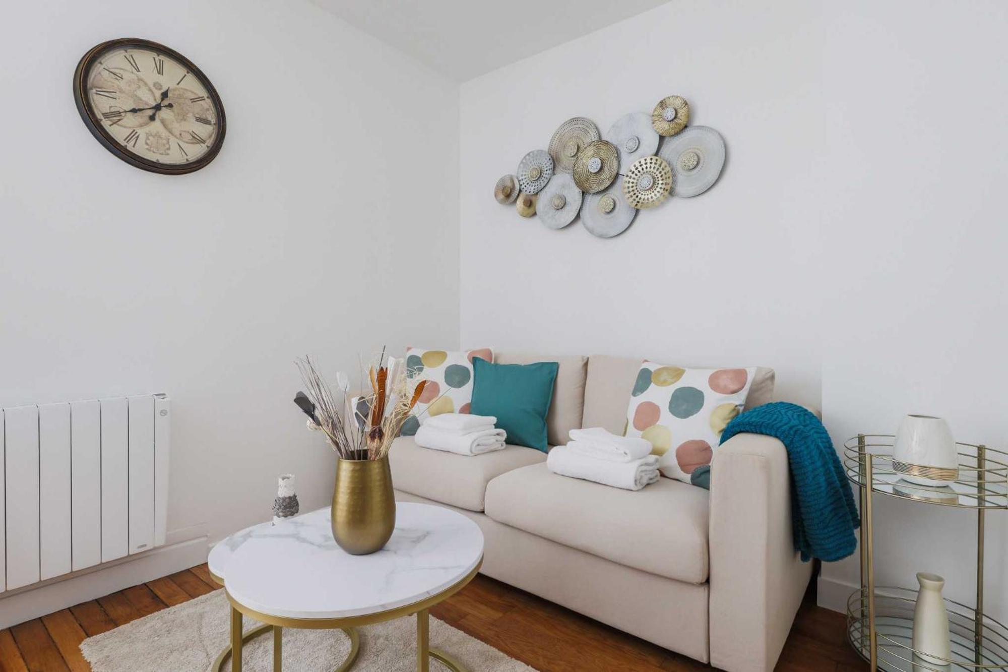 Cosy And Chic -1bd-4p- Auteuil Apartment *