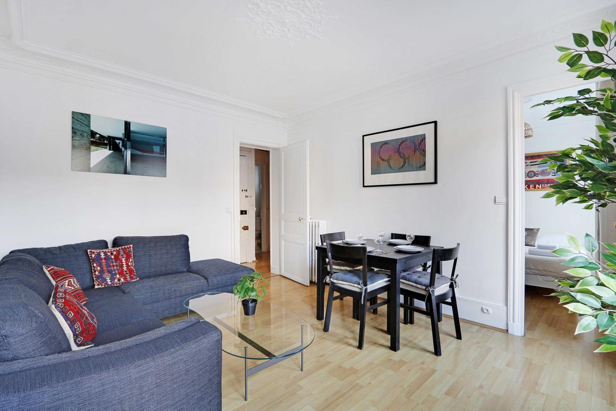Appartement Peaceful 2br-4p - Arc De Triomphe