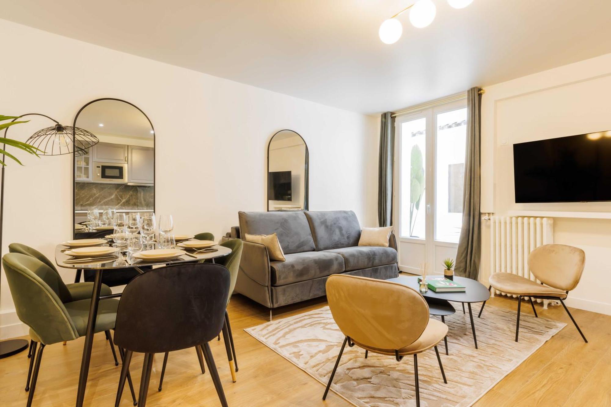 Superb With Patio 6p-2bdr - Opera Grands Boulevards