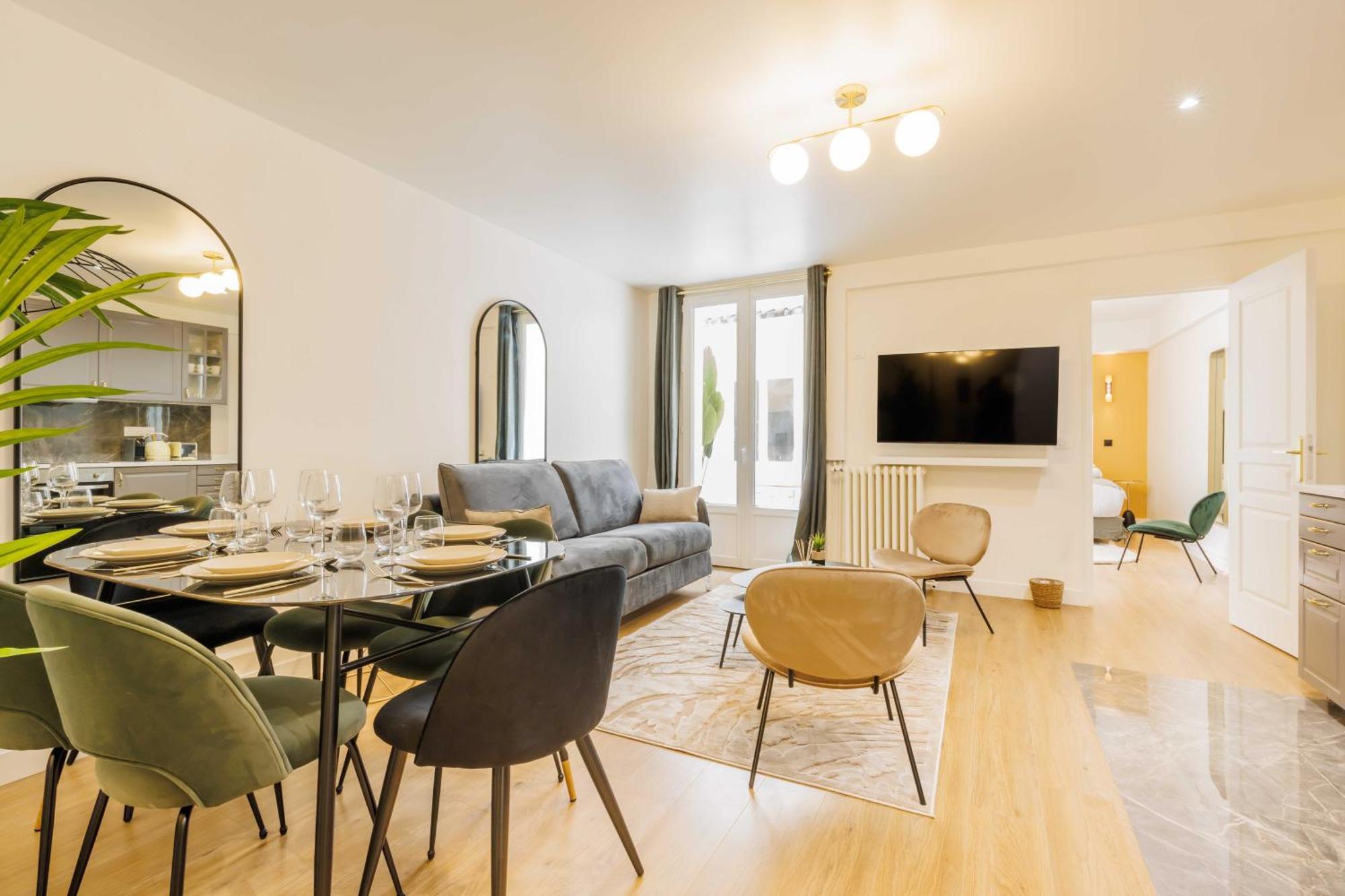 Superb With Patio 6p-2bdr - Opera Grands Boulevards
