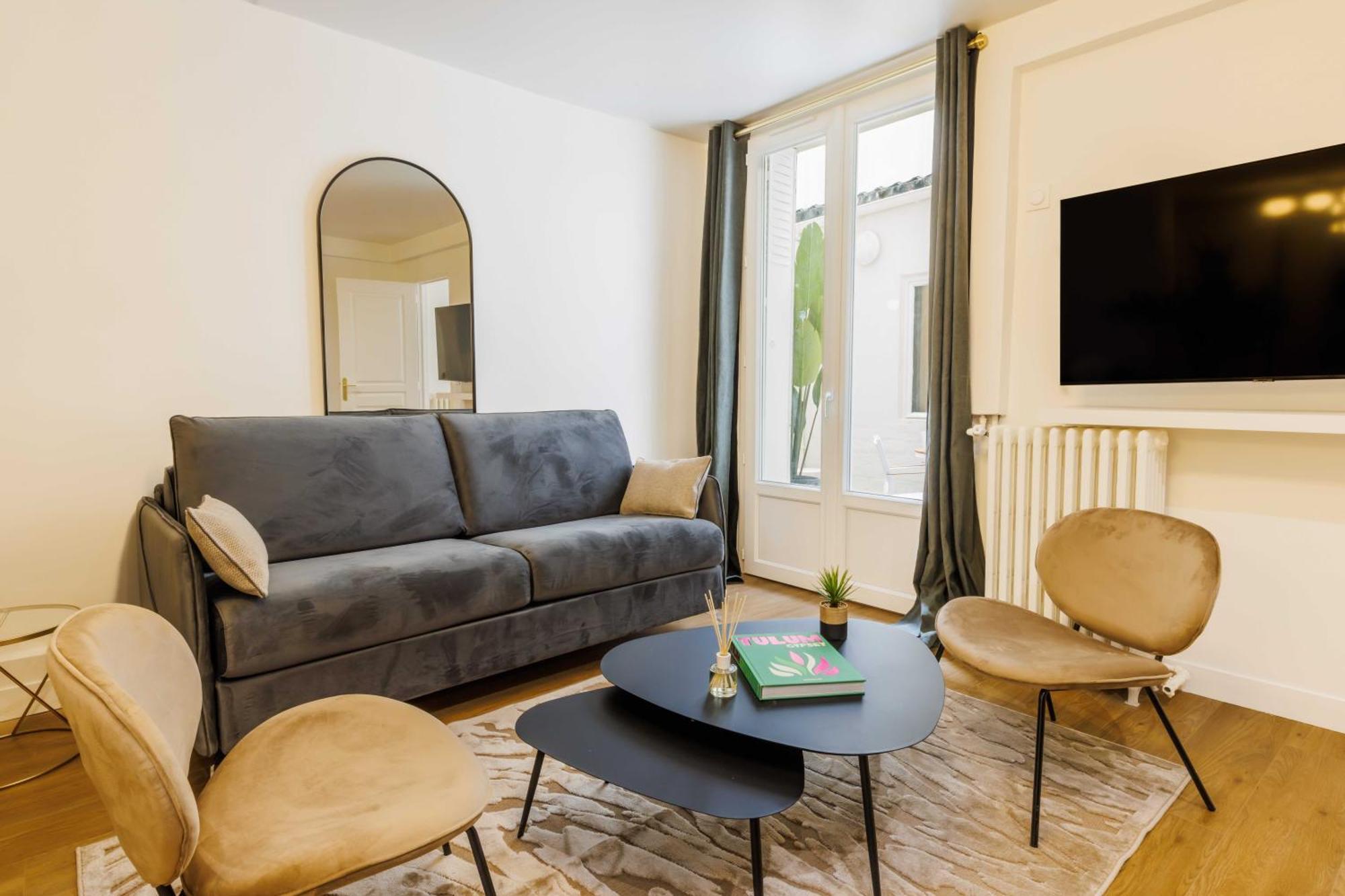 Apartment Superb With Patio 6p-2bdr - Opera Grands Boulevards *