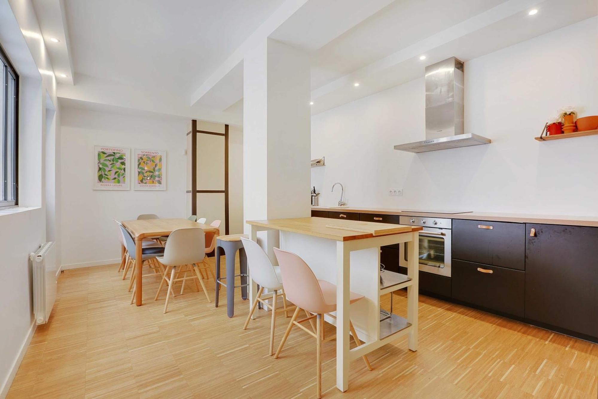 Apartment Spacious - 4br-10p Montmartre
