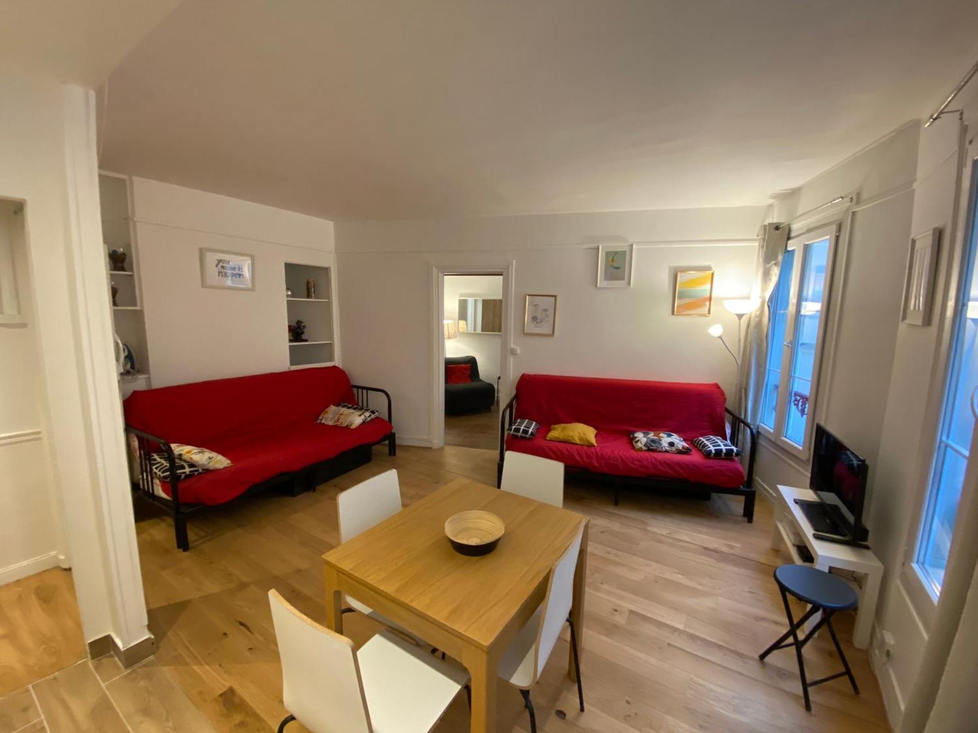 Apartment Sacre Coeur Montmartre Et Tour Eiffel, 8 People,