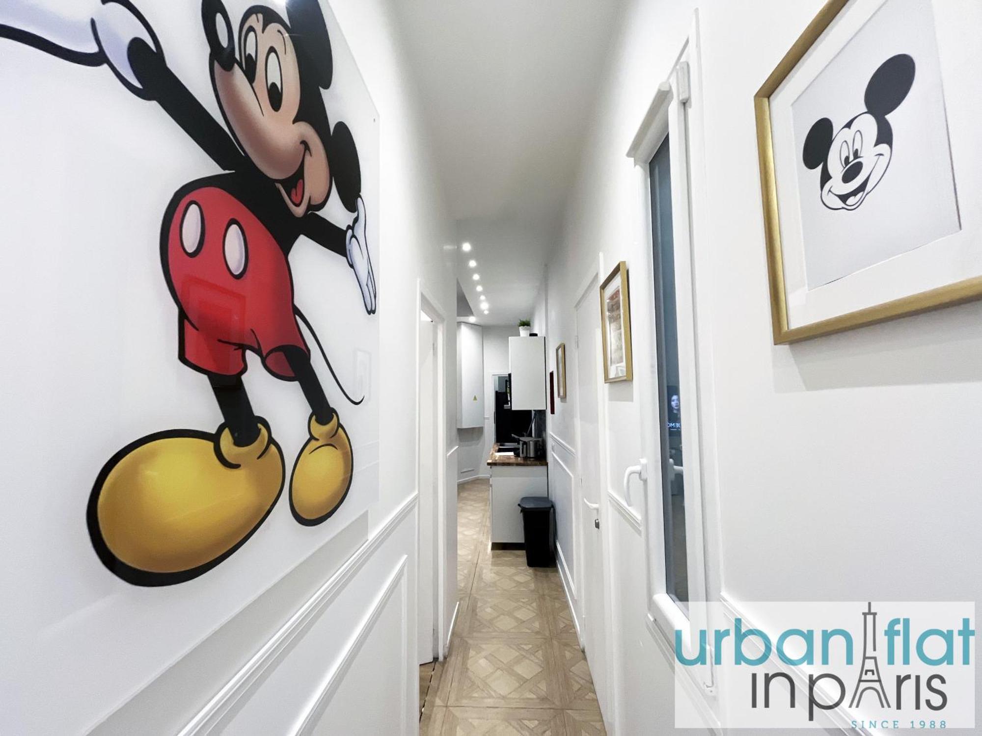Appartement Urban Flat 72 - Pretty 3 Bedroom Flat - Triangle D Or Paris