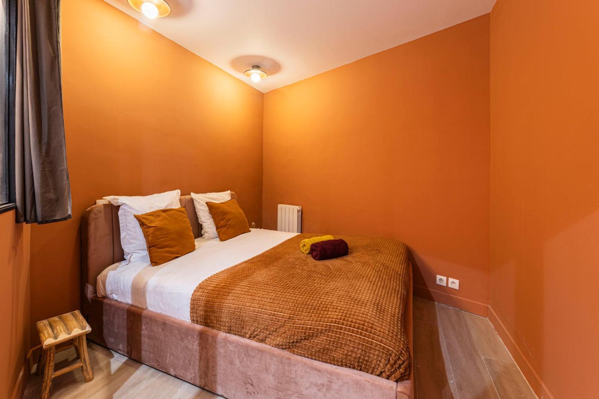 Marais Pompidou 3e, Jacuzzi, 2 Chambres, 4 A 6p Apartment