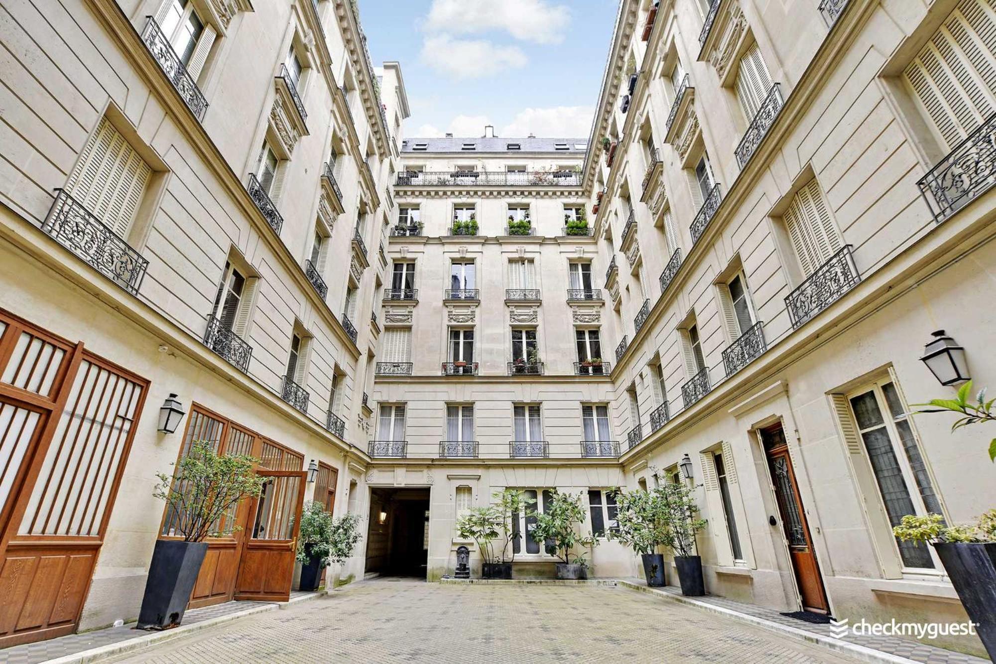 Peaceful - 3p - Le Marais Apartment Paris
