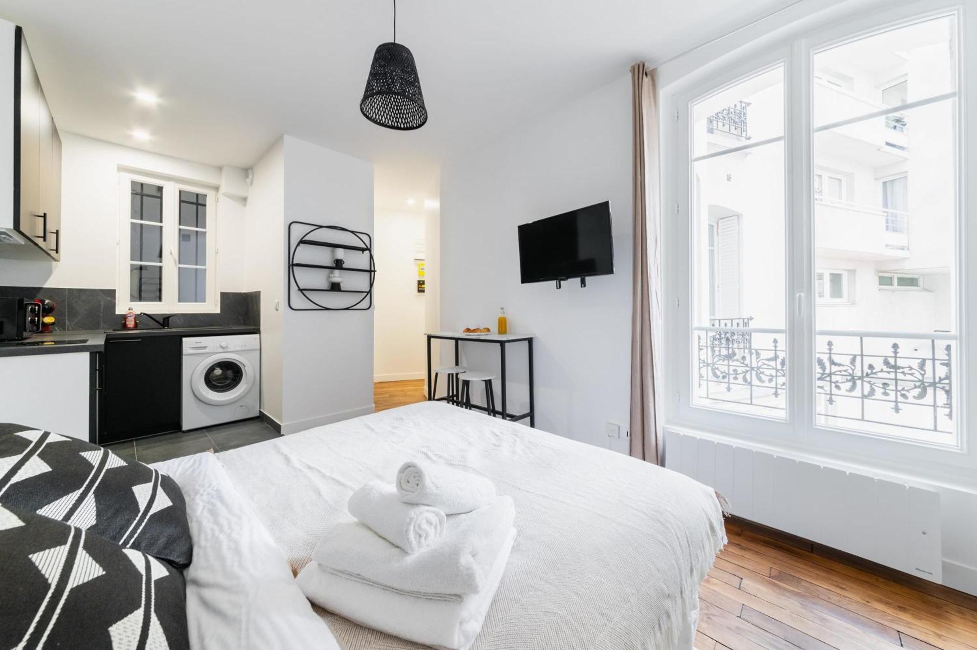 Refait A Neuf Proche Metro - 19 - 2p - Flat-guest Apartment Paris