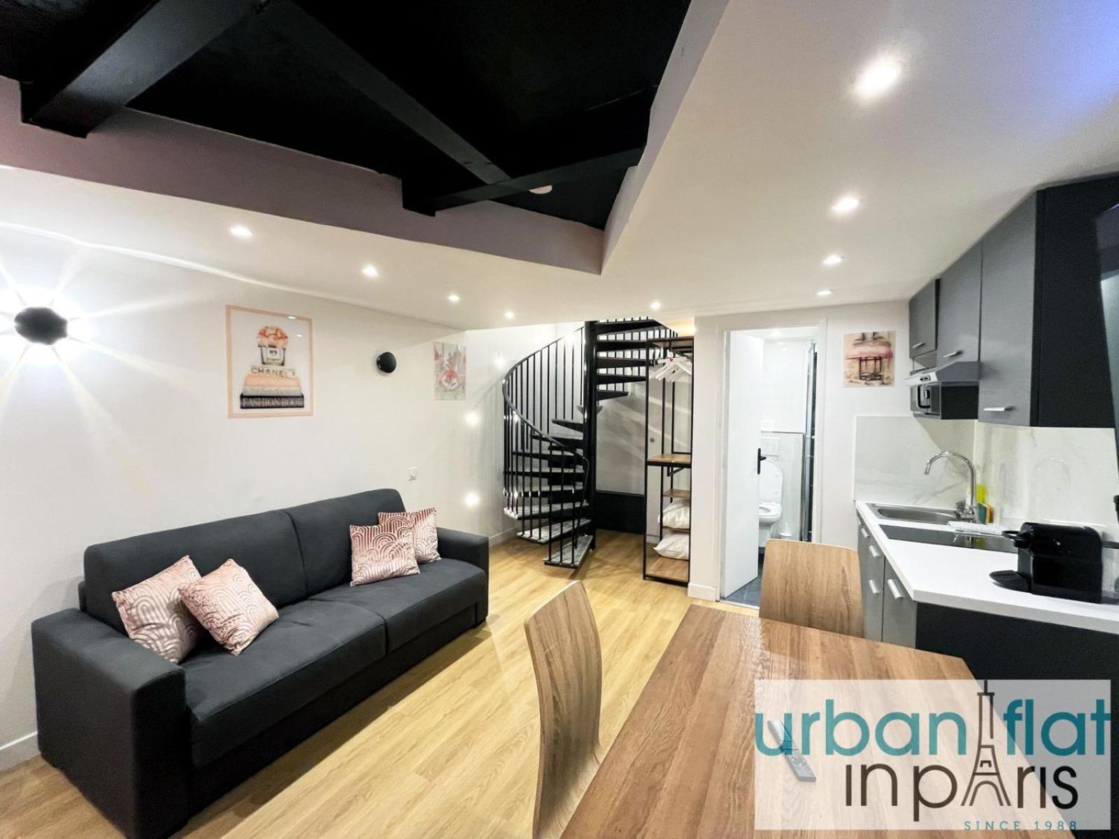 Apartment Urban Flat 179 - Pretty Loft Montorgueil