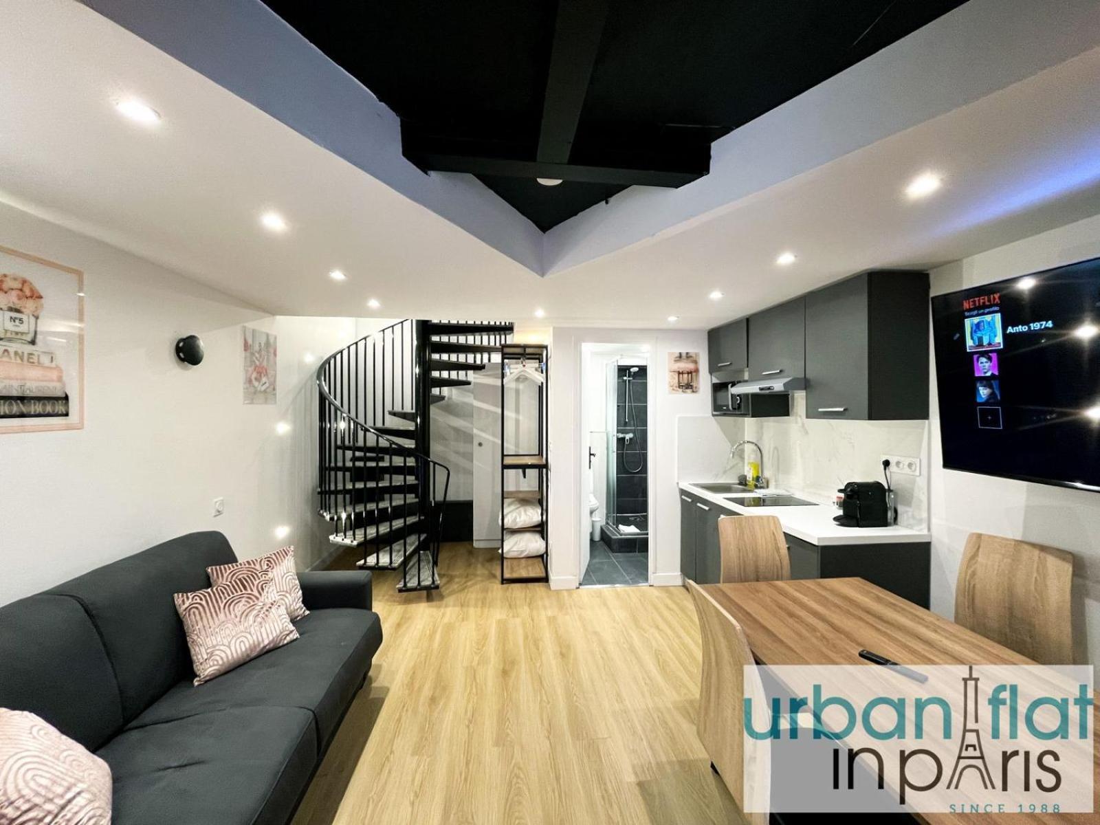 Urban Flat 179 - Pretty Loft Montorgueil Apartment