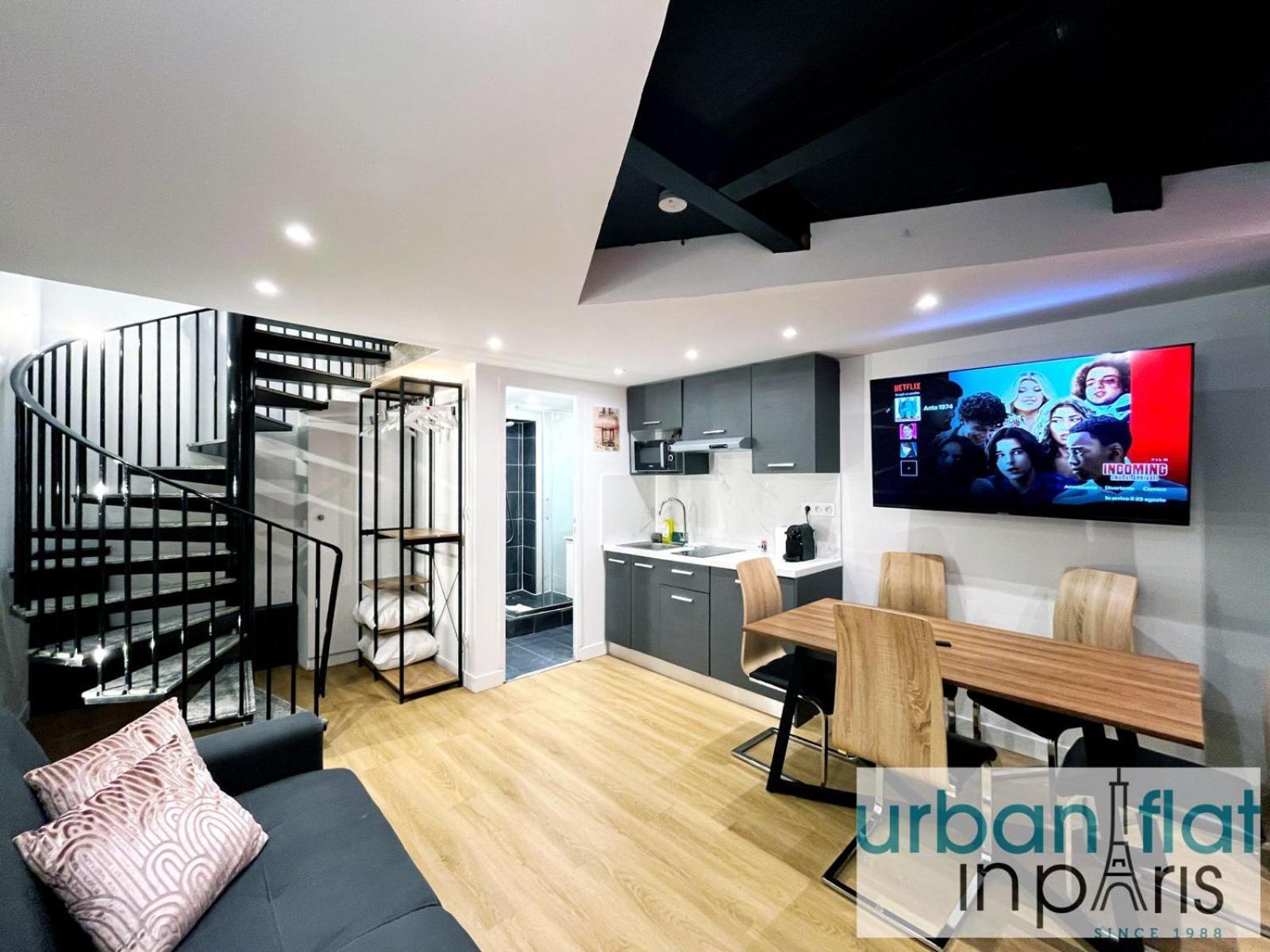 Urban Flat 179 - Pretty Loft Montorgueil *