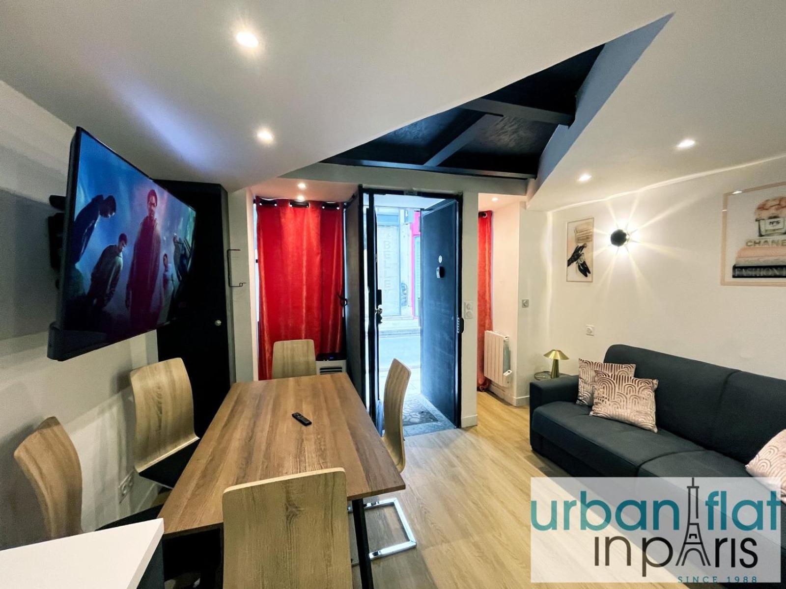 Urban Flat 179 - Pretty Loft Montorgueil Paris