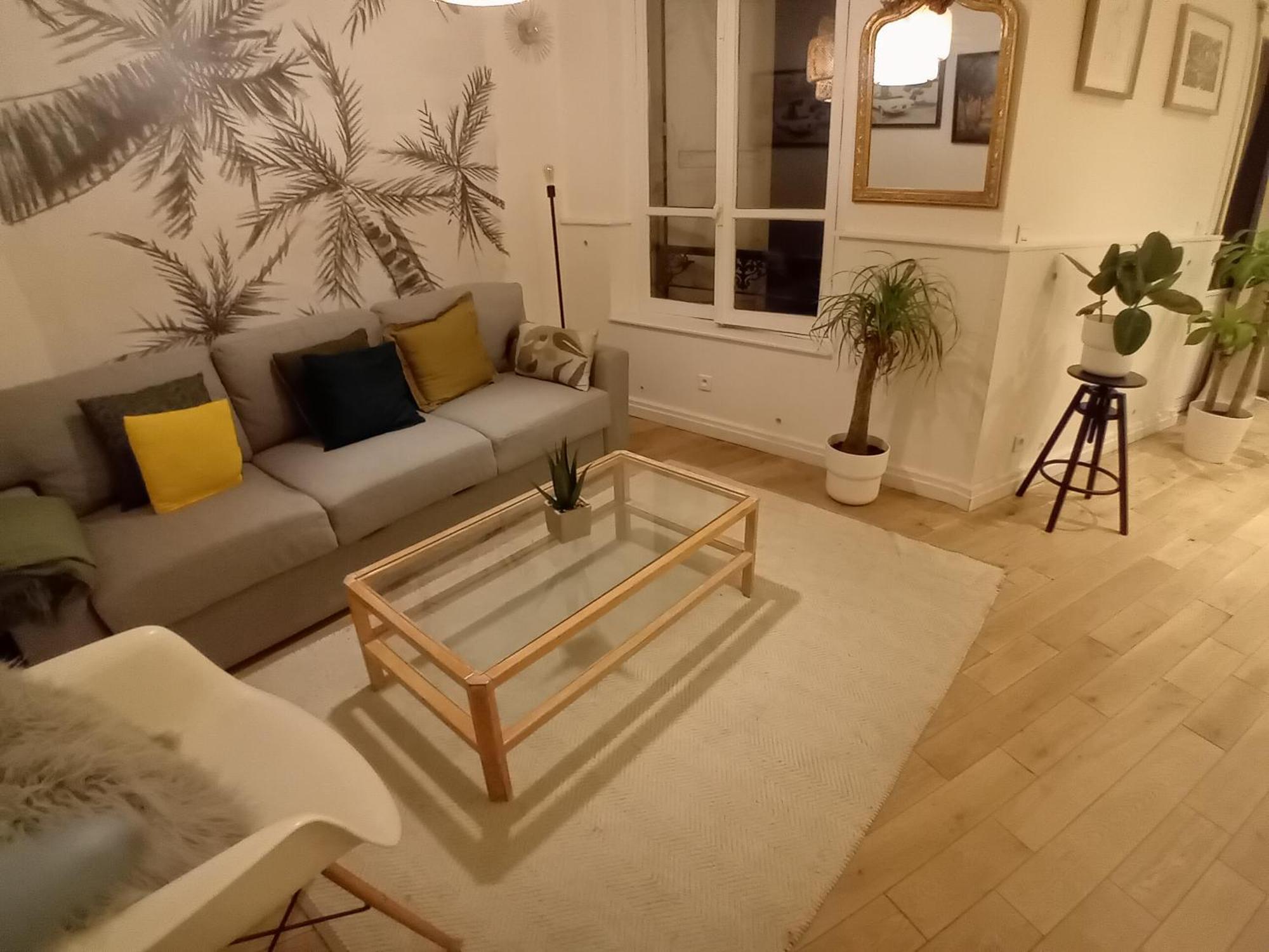 Center Paris, Amusing2bed Room,68sqm-5 Mins Eiffel Tour And Louvre Meusm ,gare Montparnasse ,front Metro