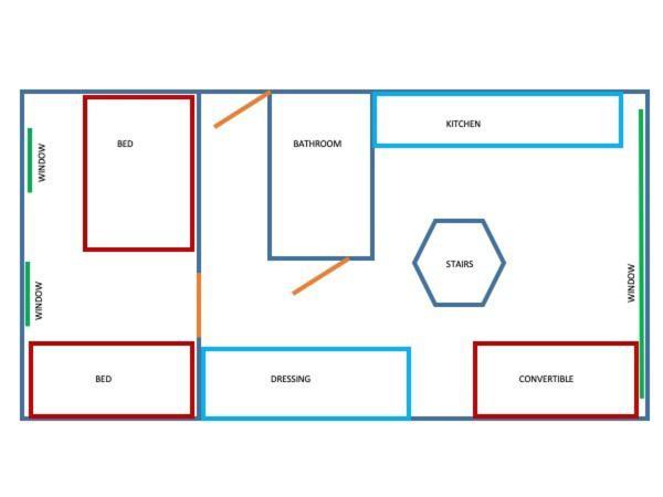 Apartment Loft 2 Bedroom Loft Effeil Tower Ac By Lcc Agency *
