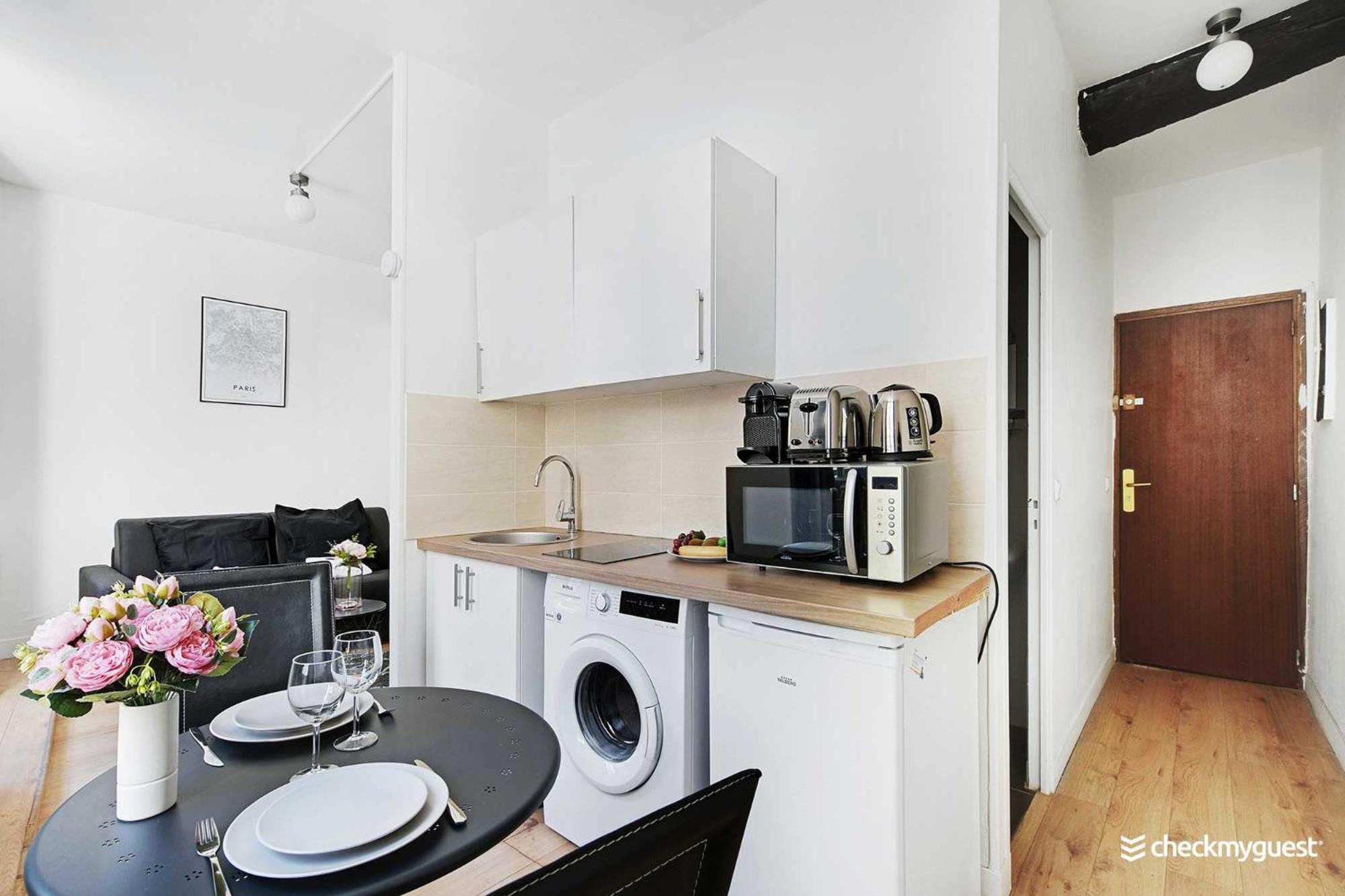 Appartement Comfortable Studio Le Marais - Rue De Bretagne