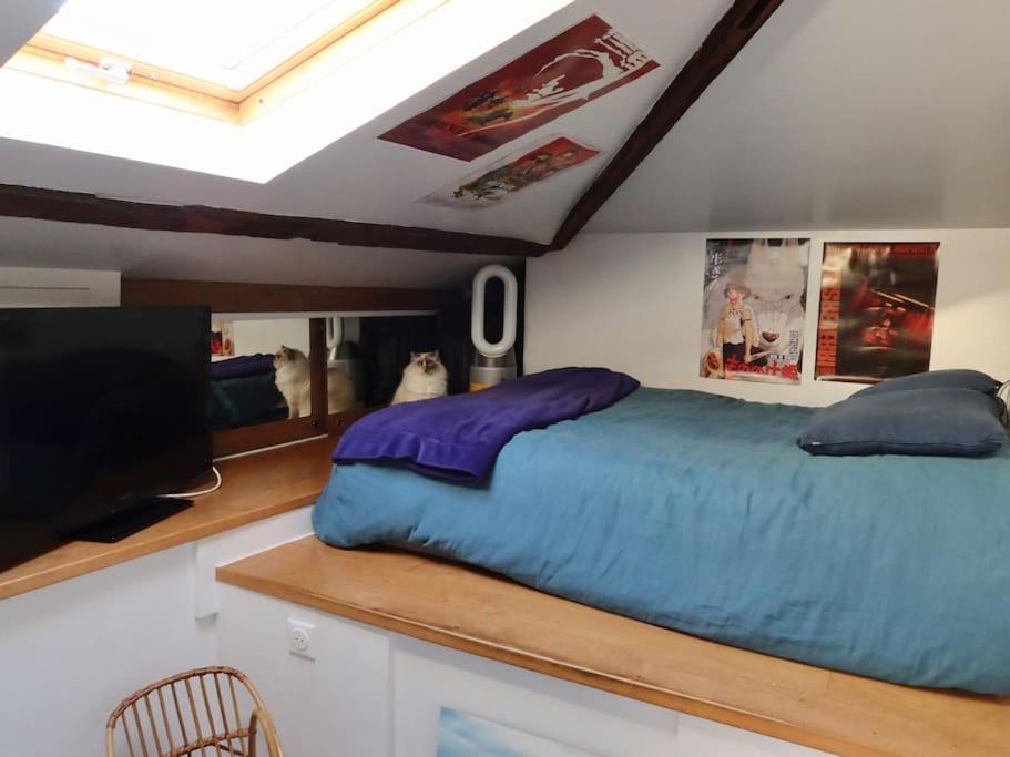 Loft Style 4 People In And Trendy * Paris