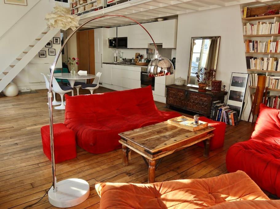 Loft Style 4 People In And Trendy Apartment Paris