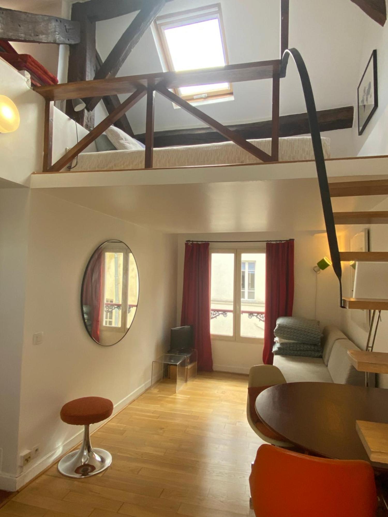 Marais With Mezzanine Apartment Paris