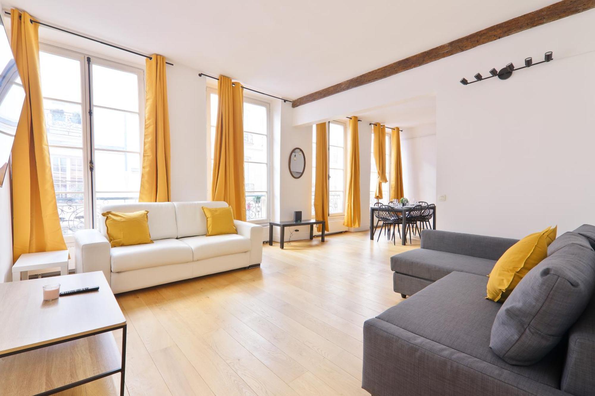 Apartment Mezzanine Quartier Chatelet Les Halles 4 Free Netflix Paris