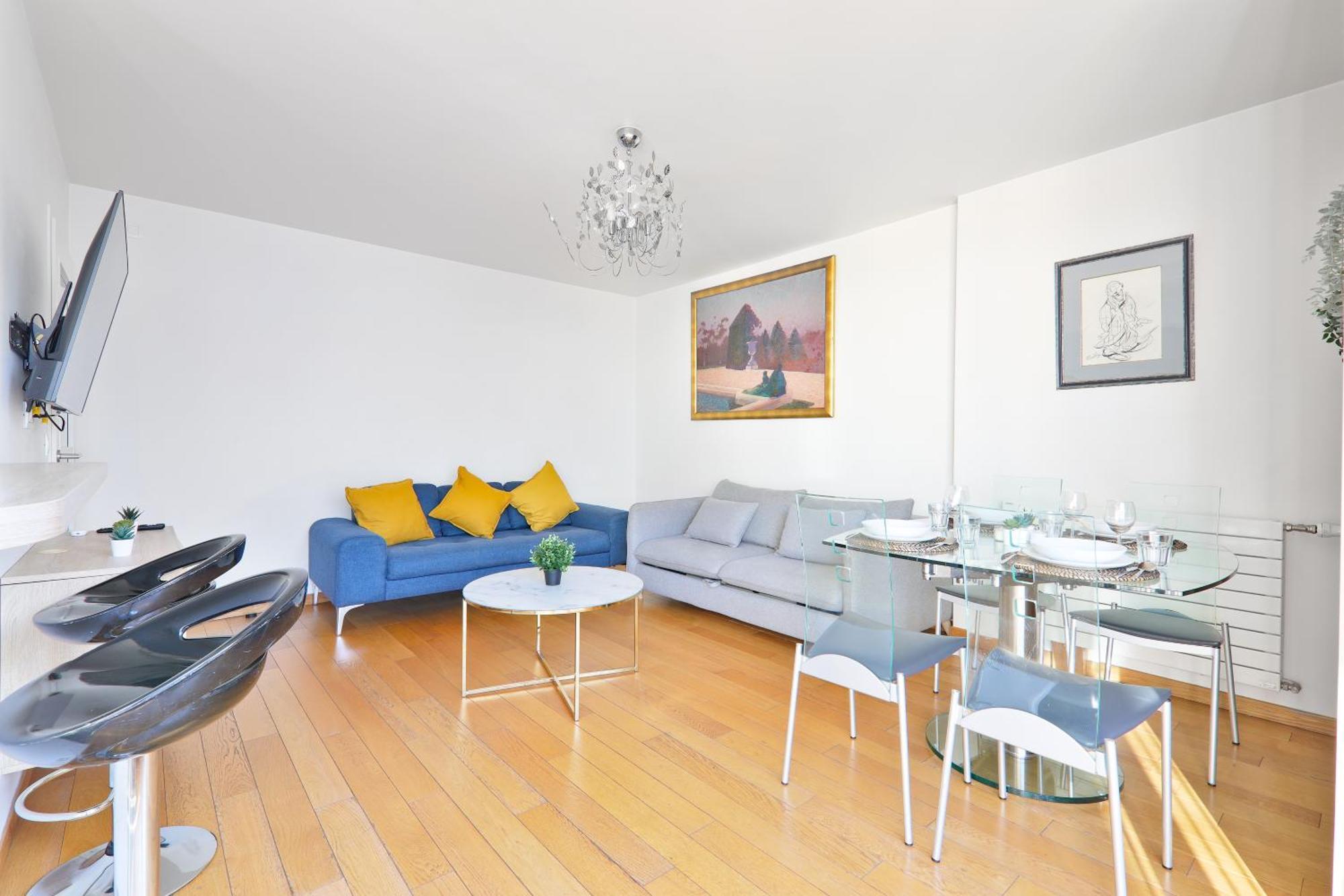 Quartier Tour Eiffel 6 Free Netflix Apartment *