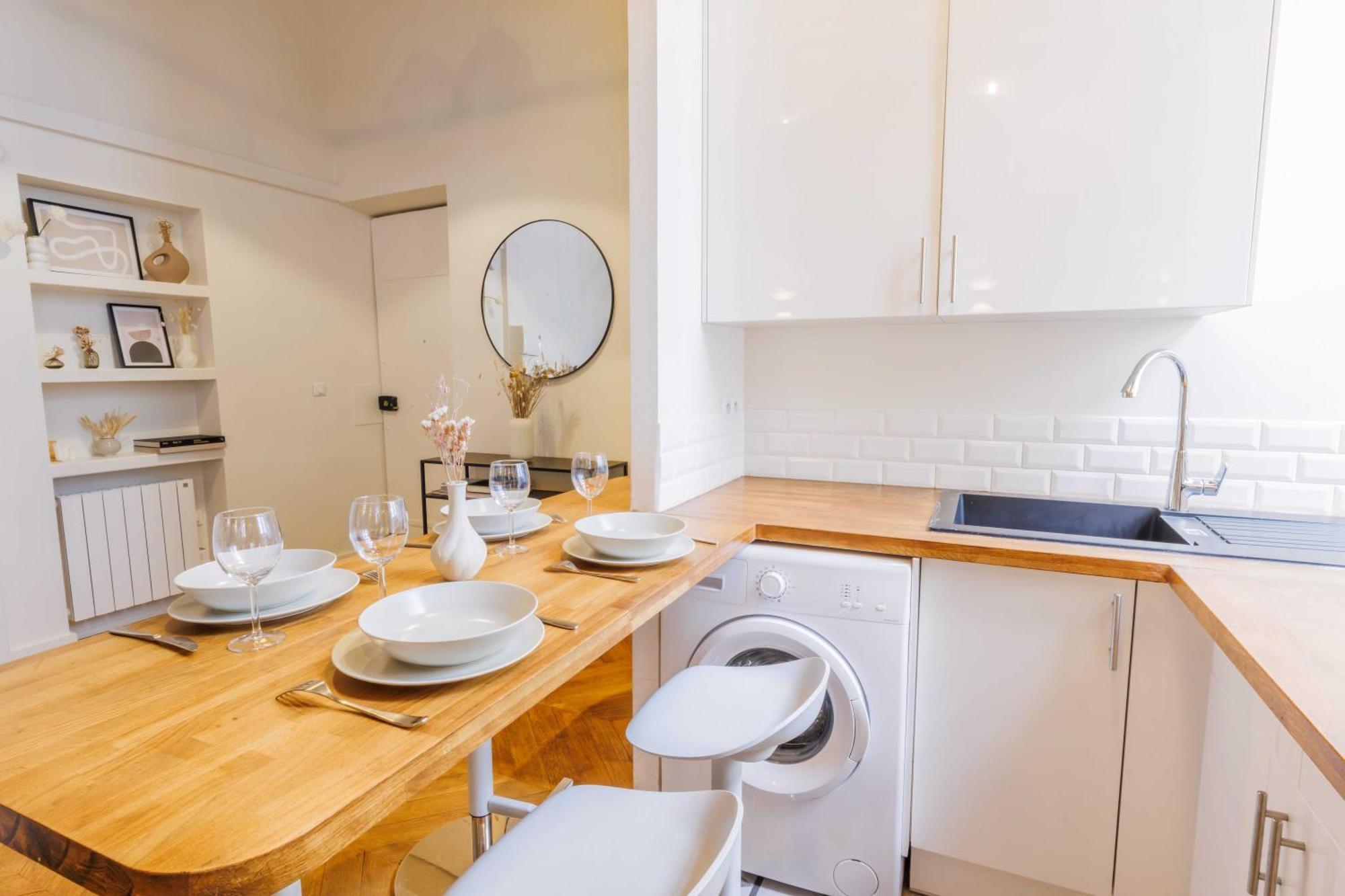 Quiet 1br-4p - Quartier Du Mail Apartment Paris