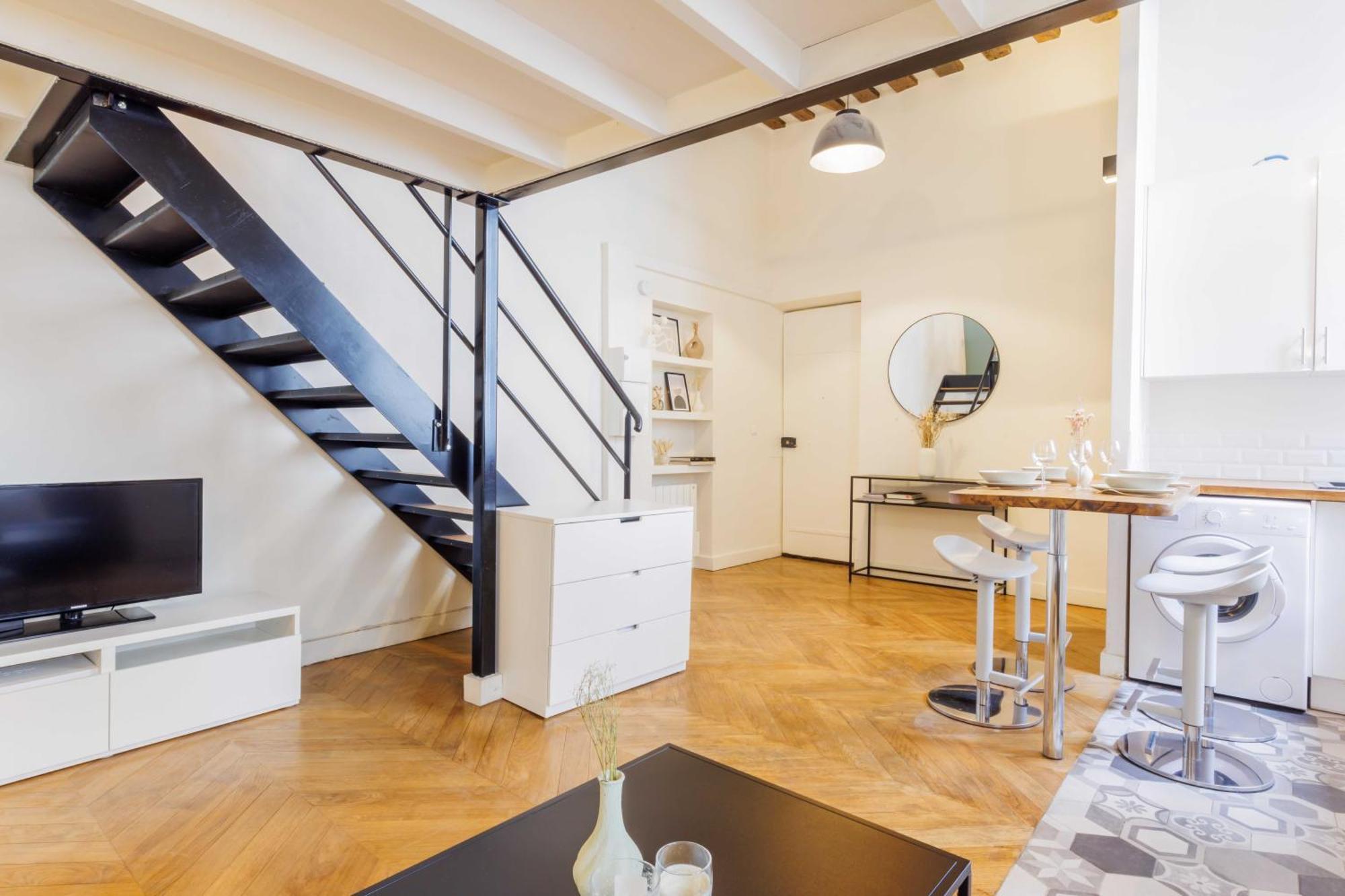 Apartment Quiet 1br-4p - Quartier Du Mail Paris