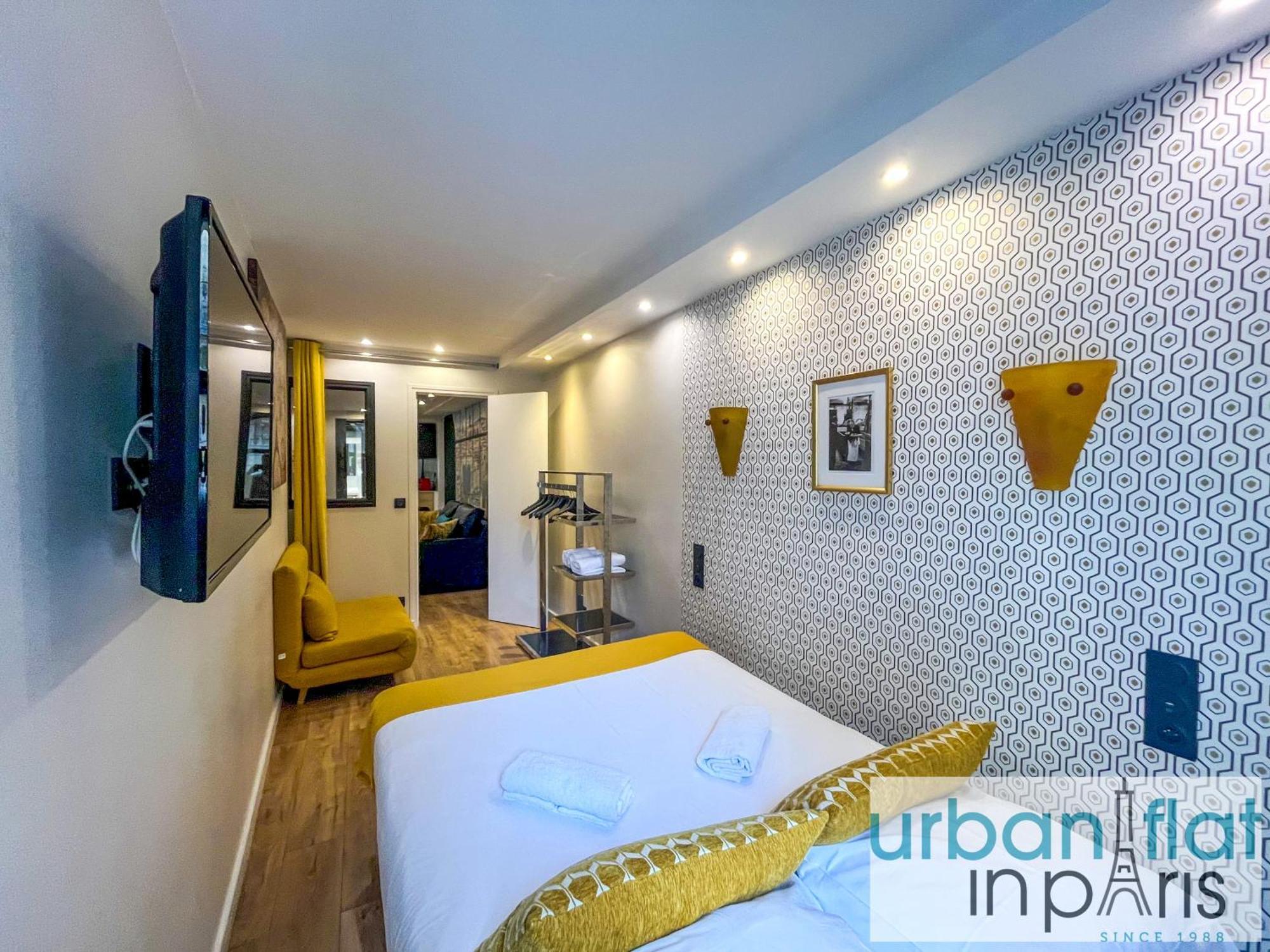 Appartement Urban Flat 120 - Charming 3 Bedroom Flat In Le Marais *