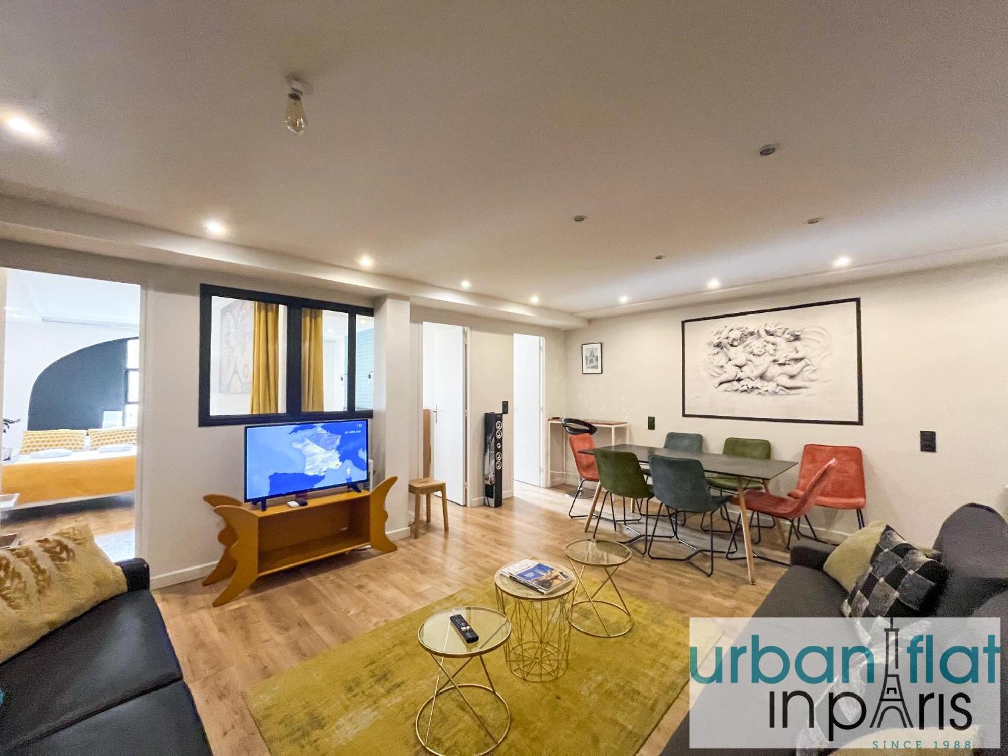 Urban Flat 120 - Charming 3 Bedroom Flat In Le Marais Appartement *